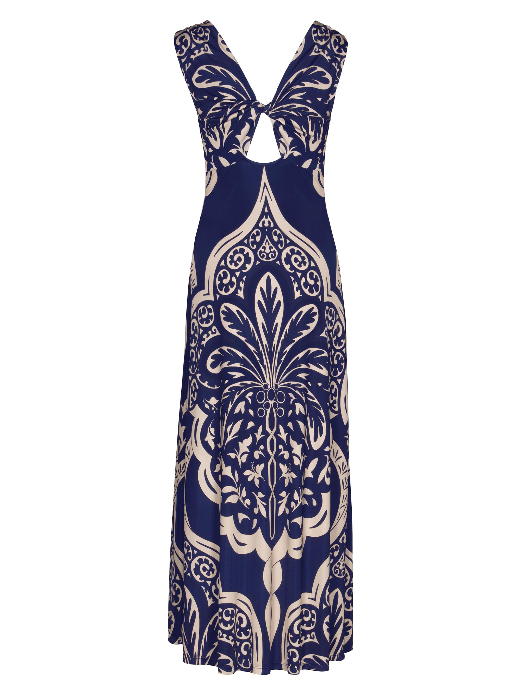 Johanna Ortiz Voyage Twist-Front Cut-Out Maxi Dress Saks Fifth