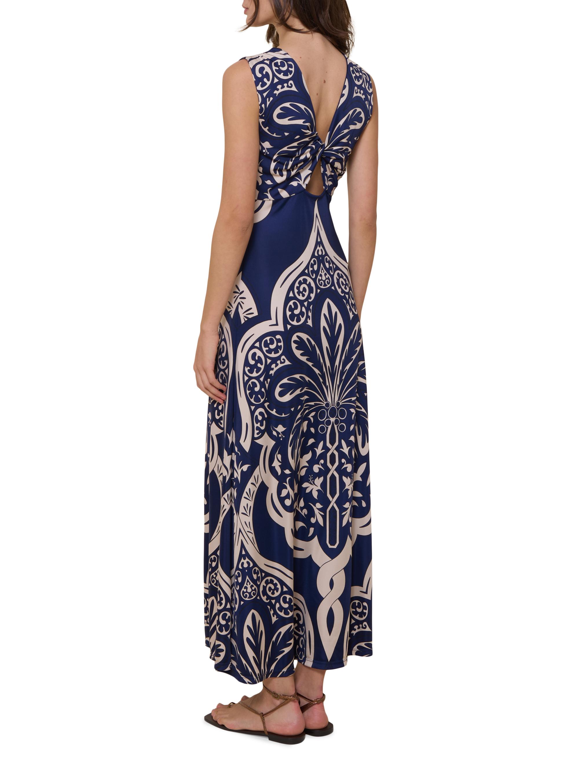 Johanna Ortiz Voyage Twist-Front Cut-Out Maxi Dress | Saks Fifth