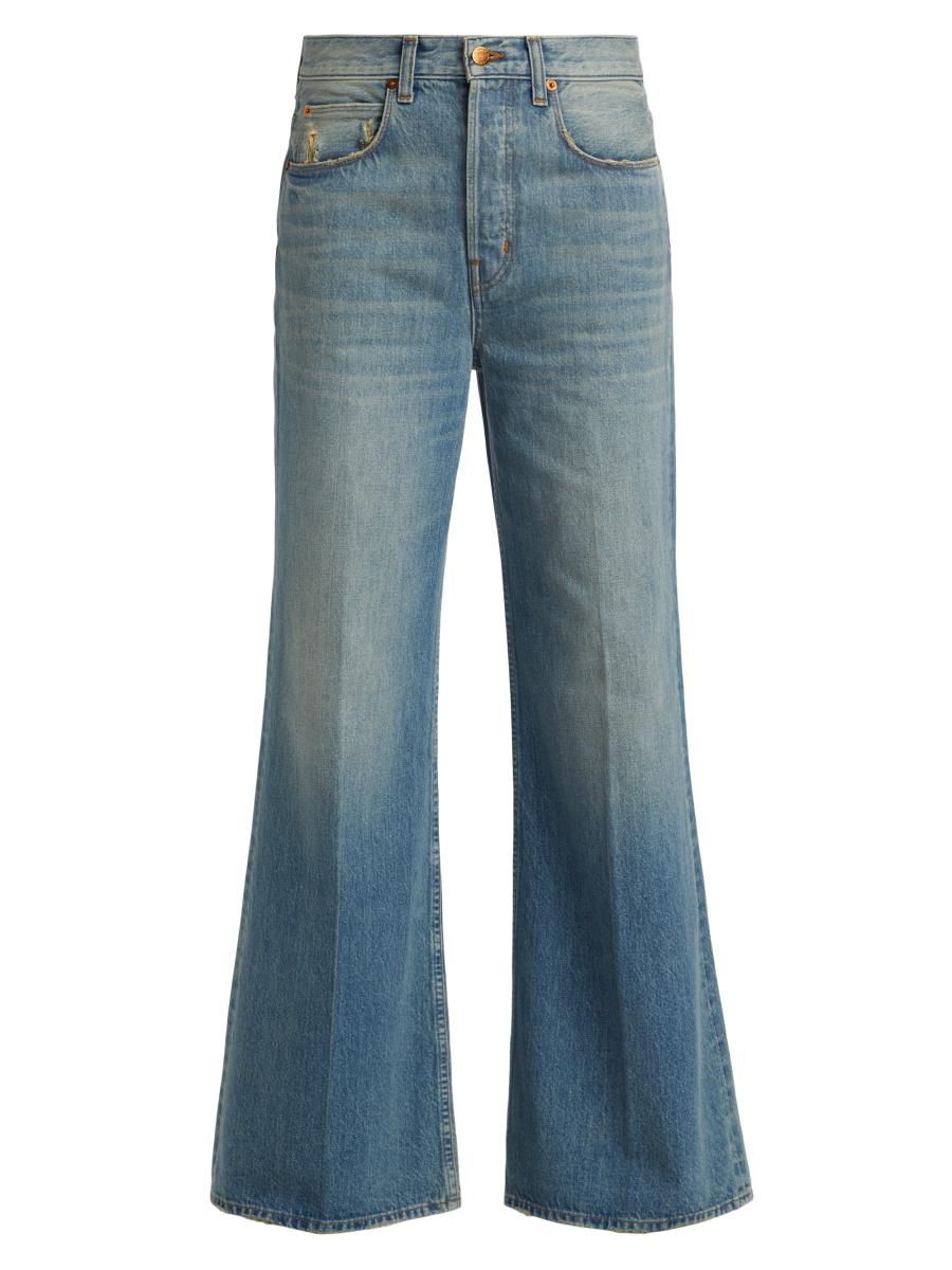 Jamie Haller Women's Lax Mid-rise Wide-leg Jeans