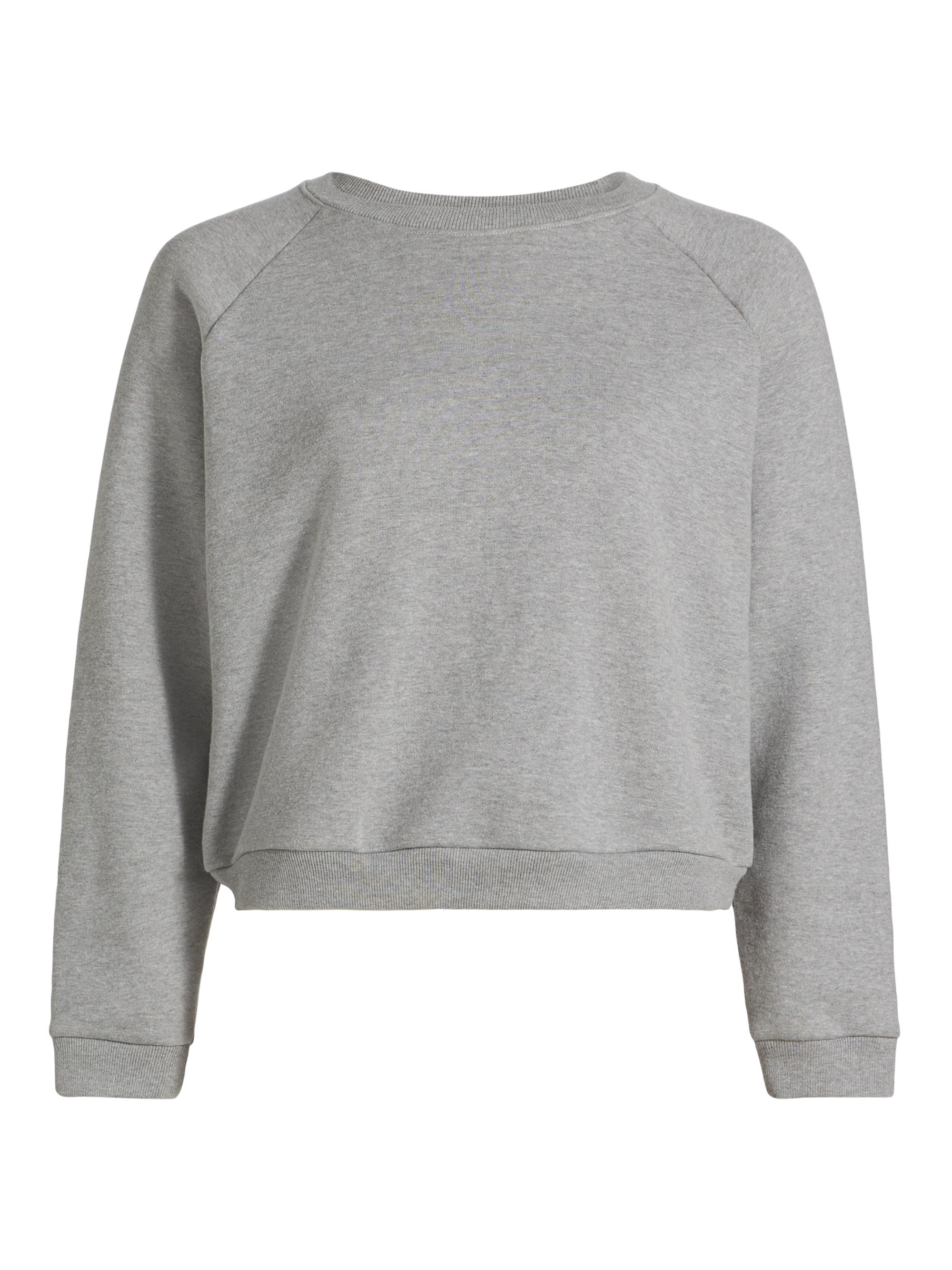 Jamie Haller Women's Daily Cotton Crewneck Sweatshirt - Natural White