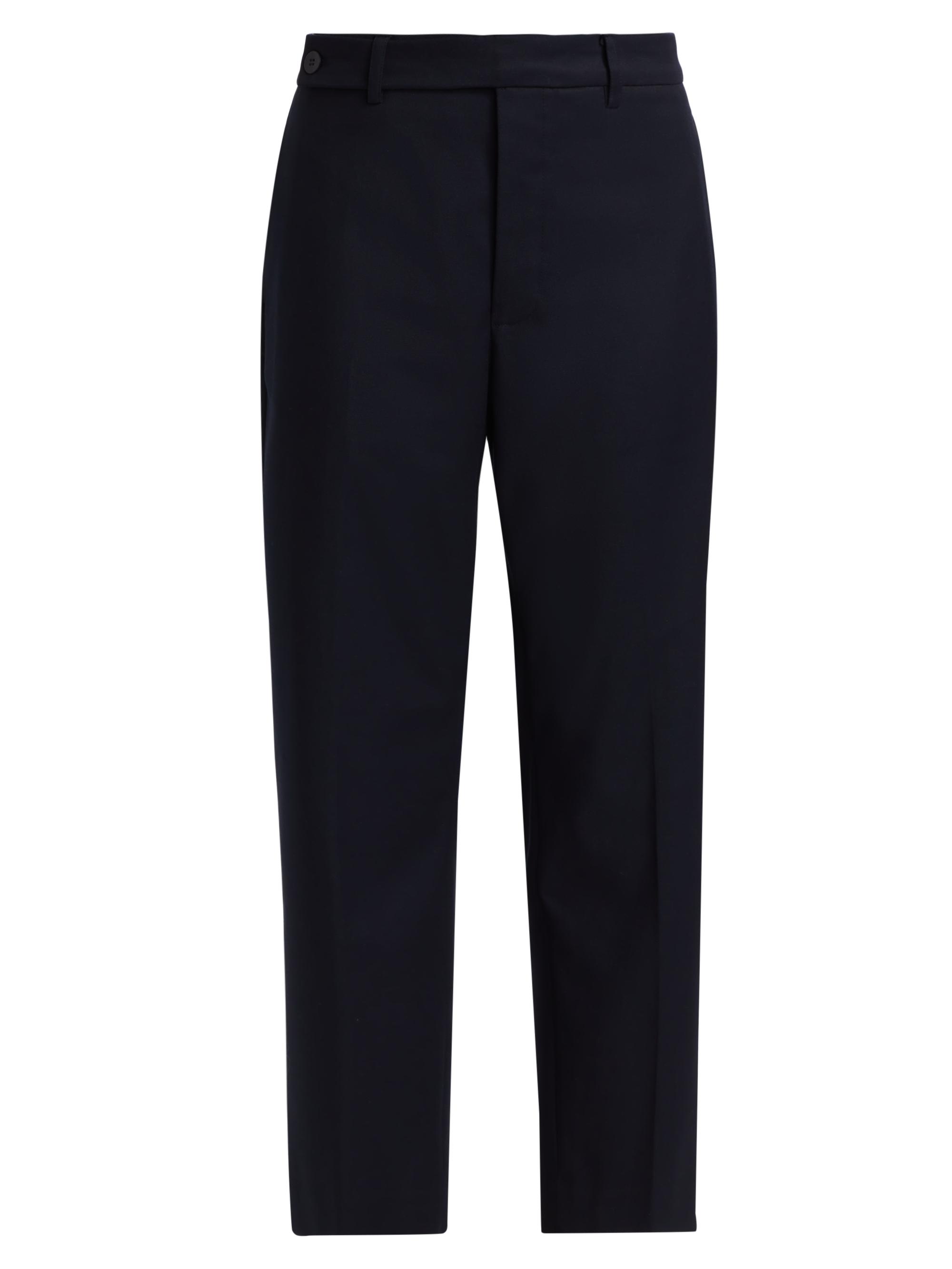 Jamie Haller Women's Waist Tape Straight-Leg Ankle Trousers - Dark Navy
