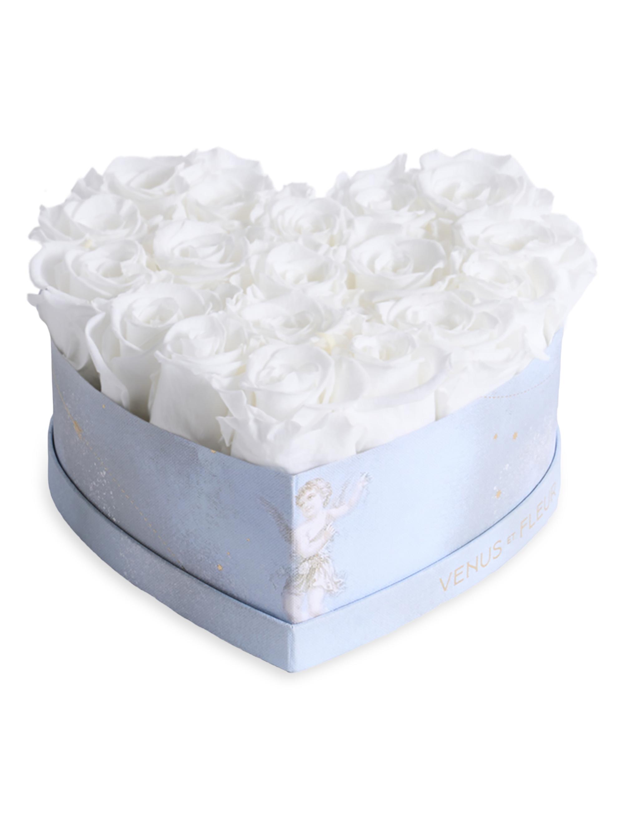 Venus et Fleur Valentine's Day Small Heart Flèche De Eros - Pure White