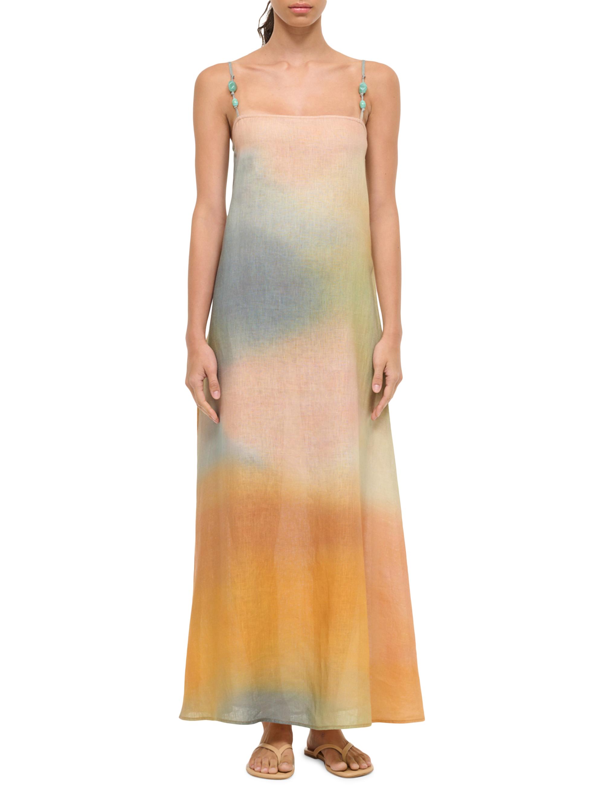 Laura Linen Maxi Dress