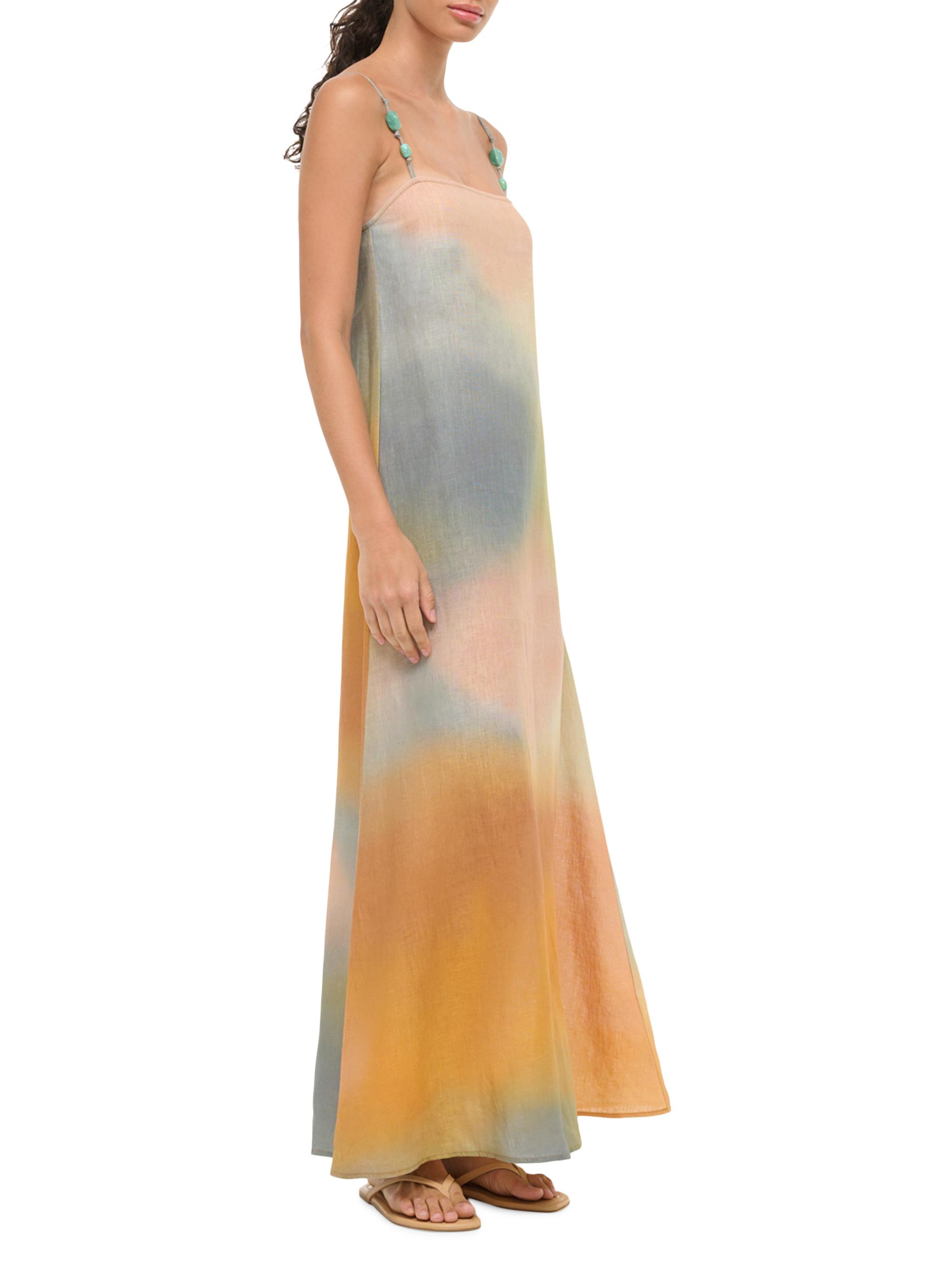 Staud Laura Linen Maxi Dress | Saks Fifth Avenue