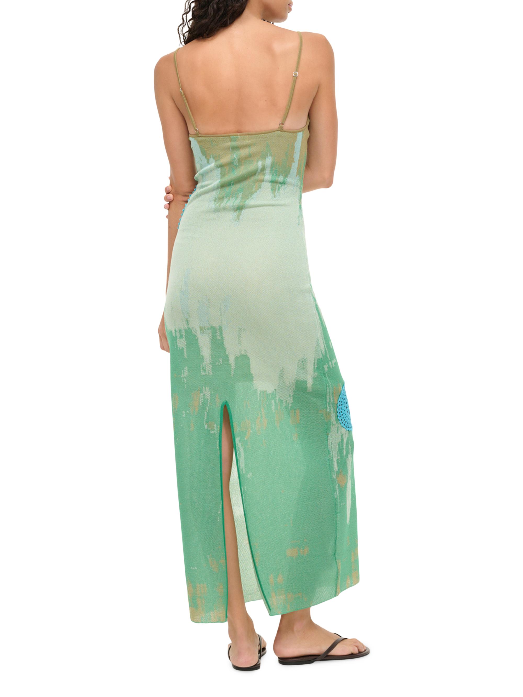 Staud Venus Abstract-Print Dress | Saks Fifth Avenue