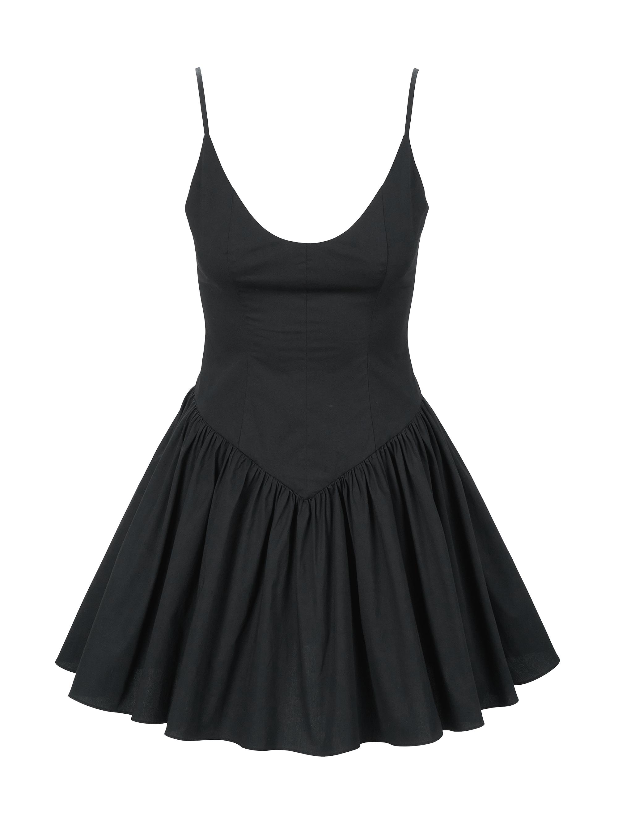 Staud Cassidy Fit-&-Flare Dress | Saks Fifth Avenue