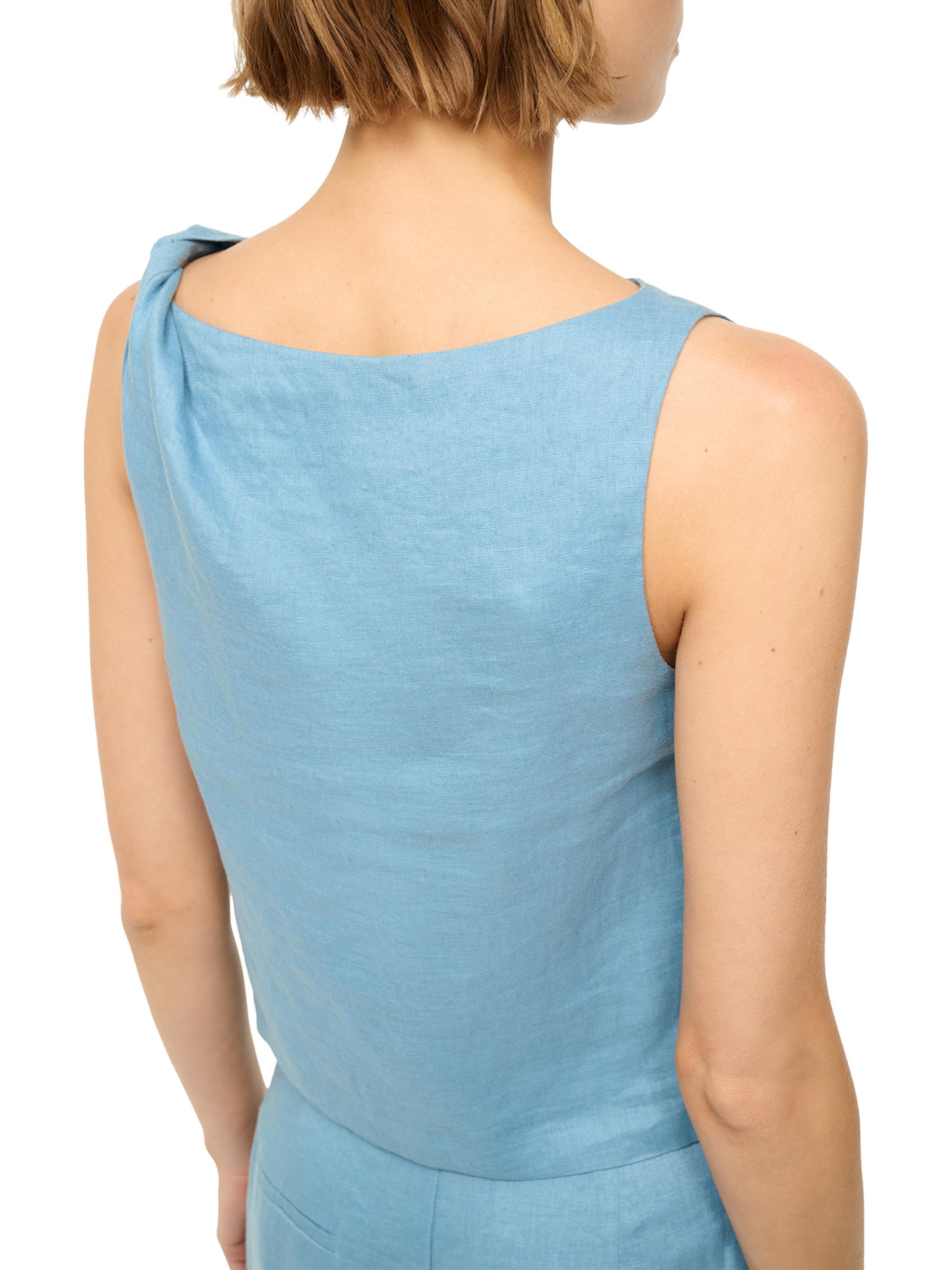 Staud Boa Linen Top | Saks Fifth Avenue