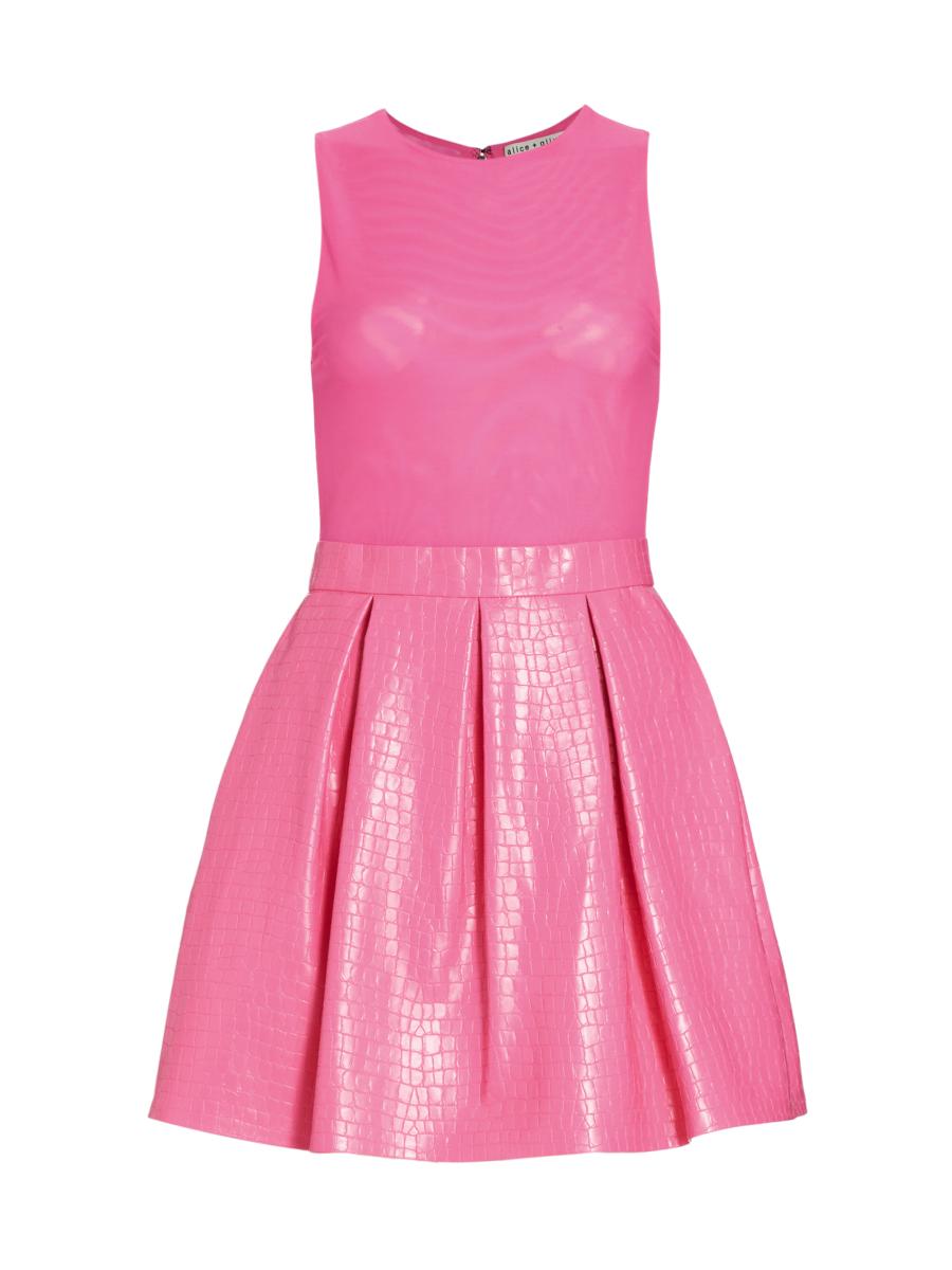 【最終値下げ】 Alice + Olivia Cherry Pouf dress 最終値下げ】 Alice + Olivia Cherry Pouf dress