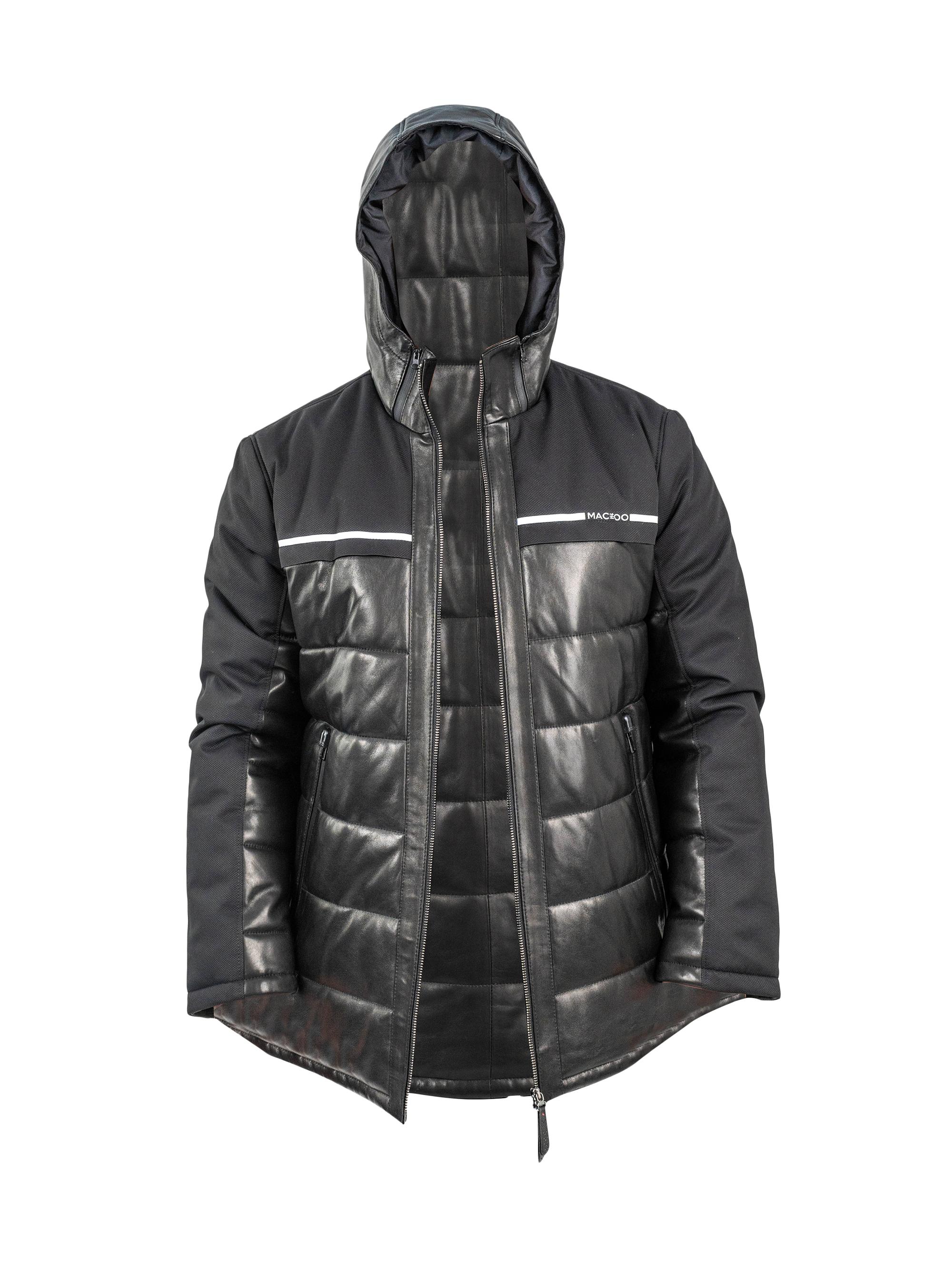 Maceoo Men's Bomber Mountain Jacket - Black