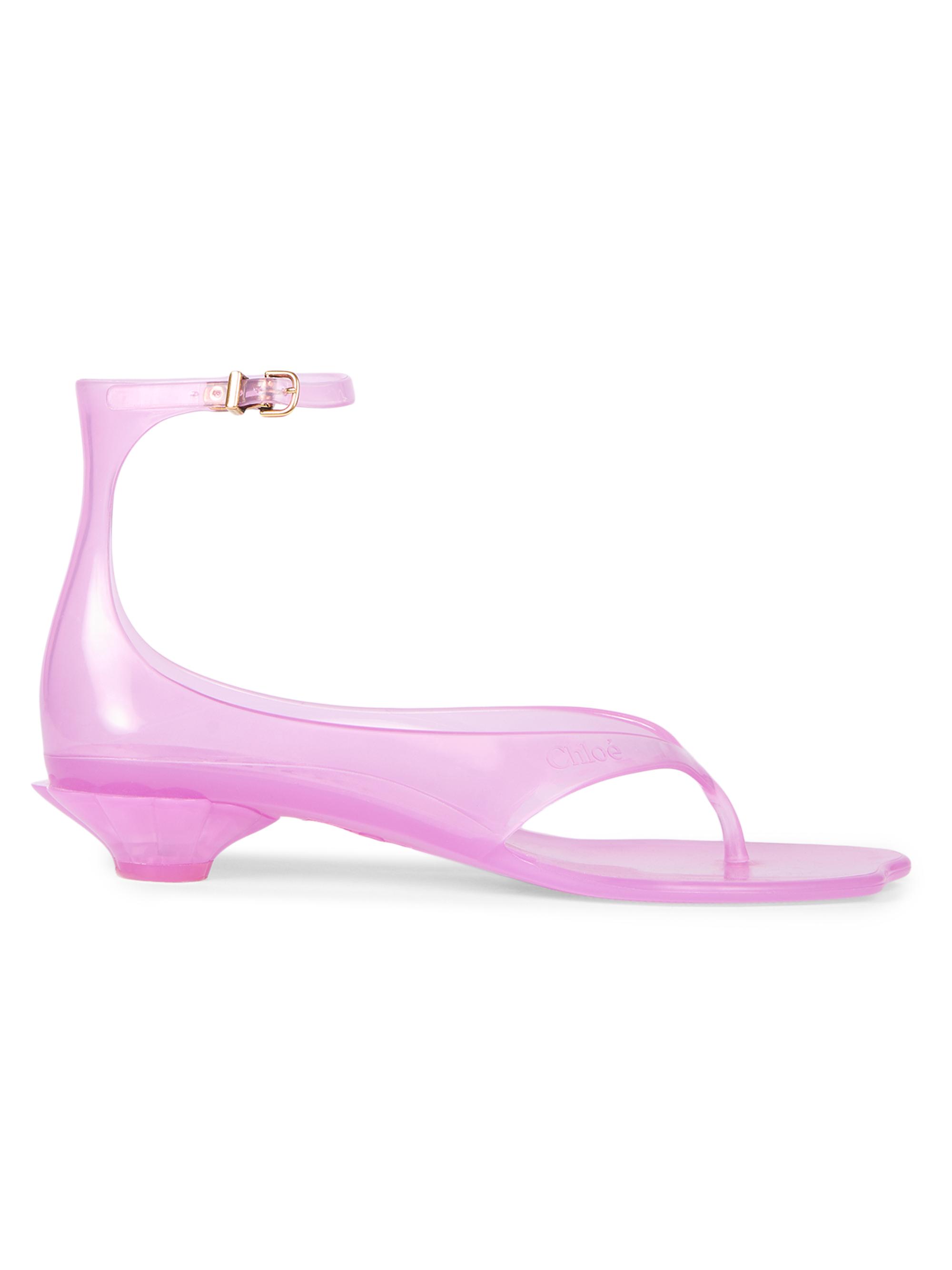 Chloé Jelly Flat Sandals