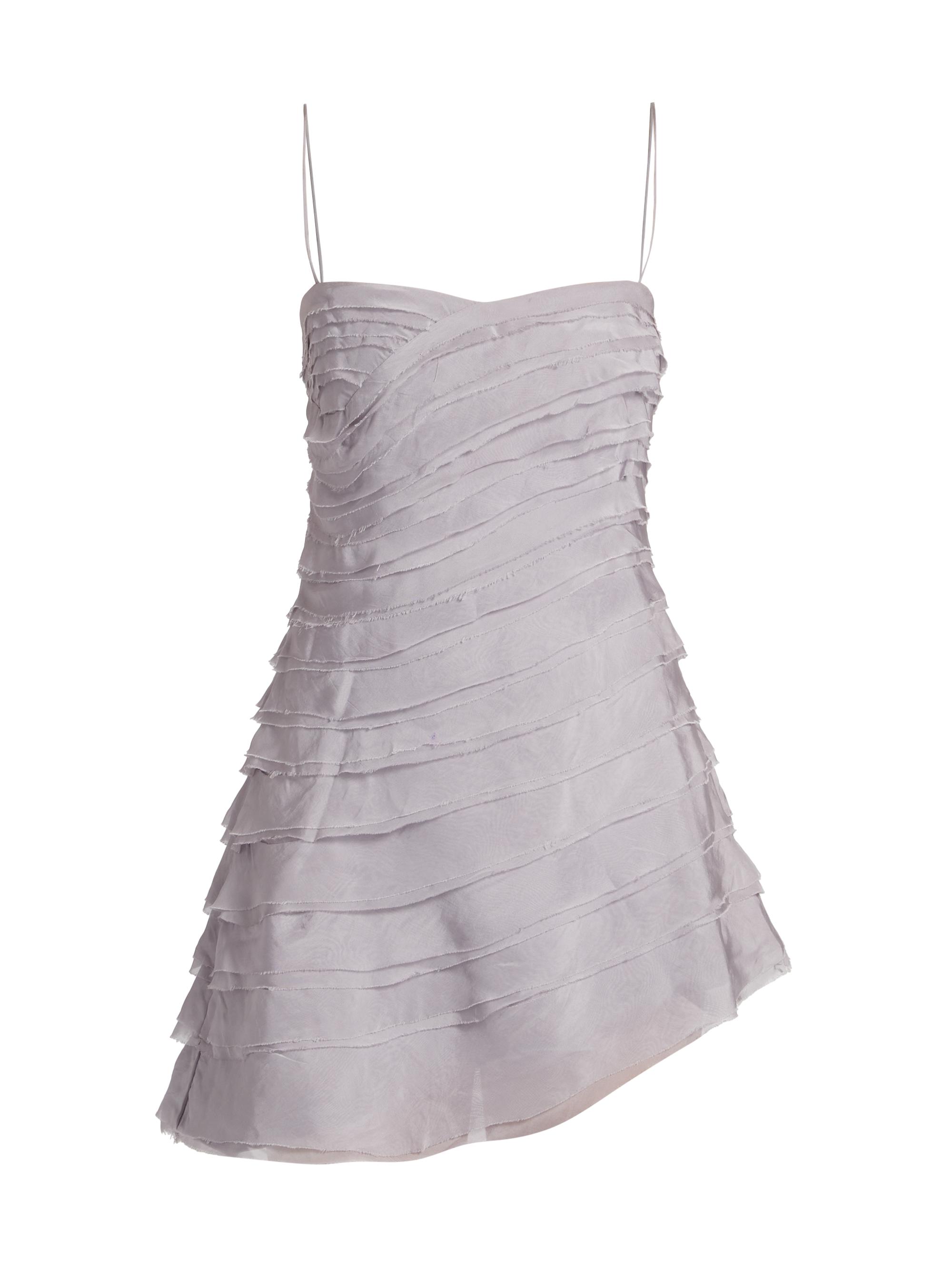 Amur Women's Yealana Asymmetrical Minidress - Storm