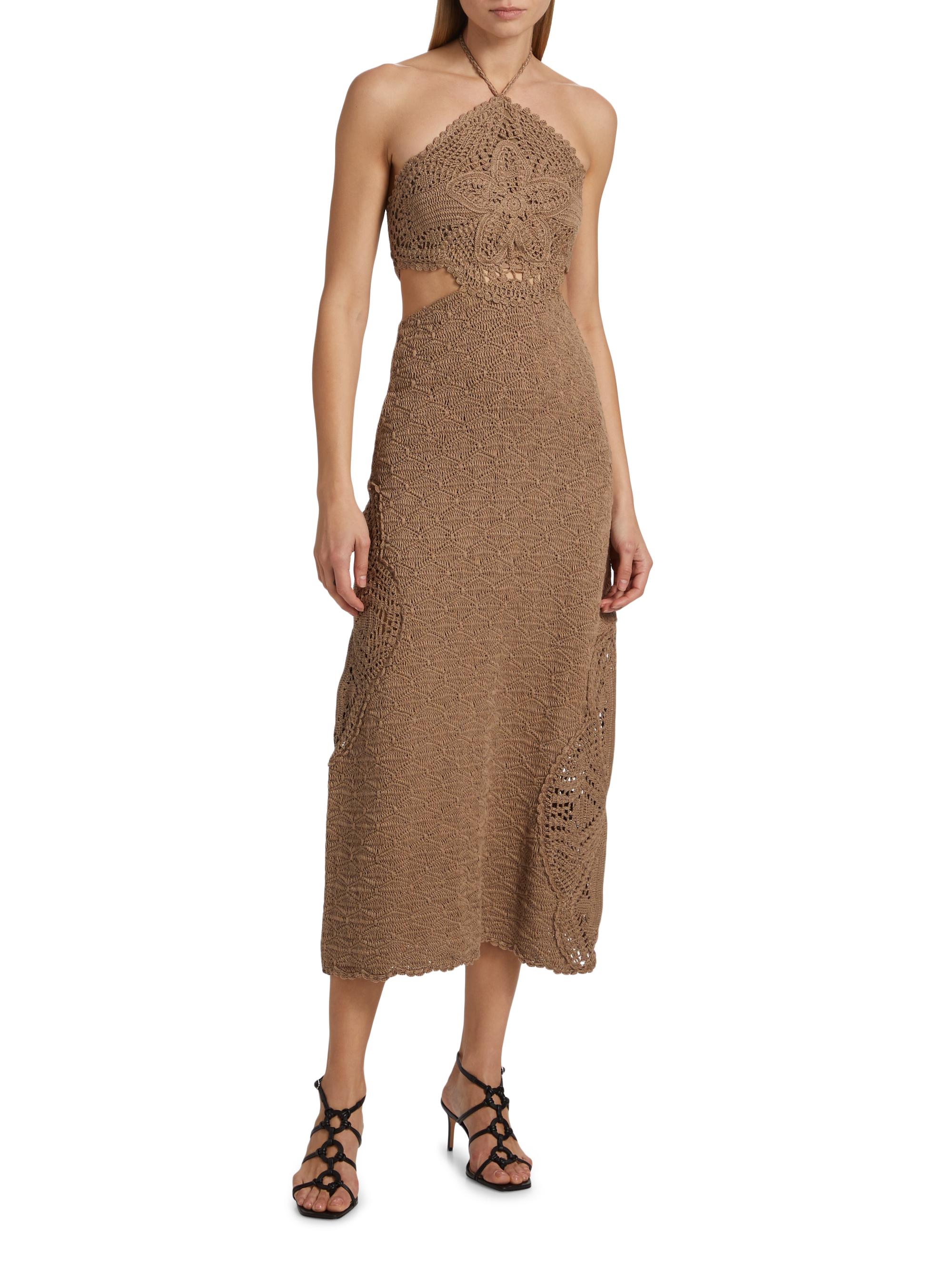 Amur Clara Knit Midi Dress