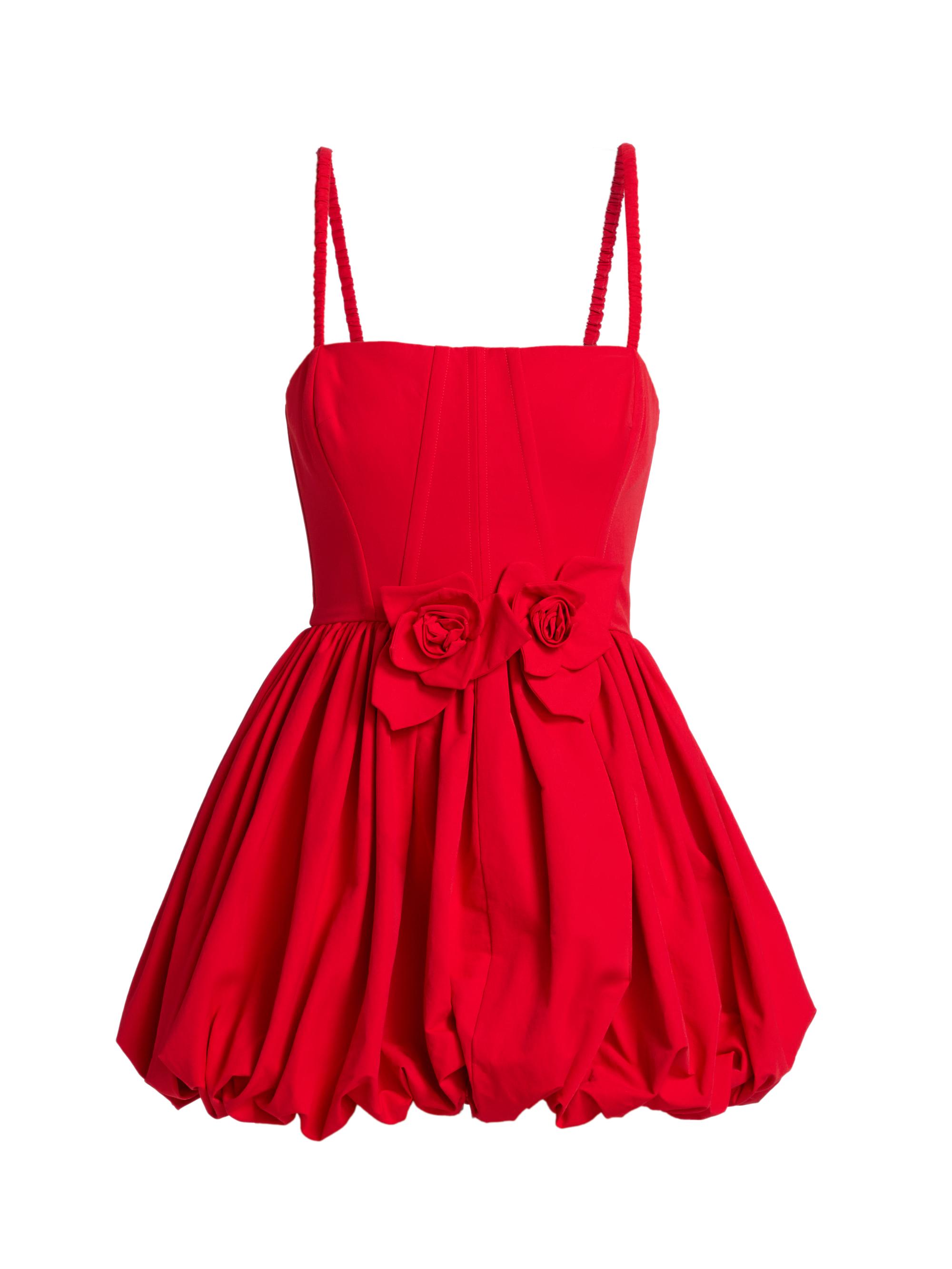Aknvas Women's Anais Bubble Minidress - Red
