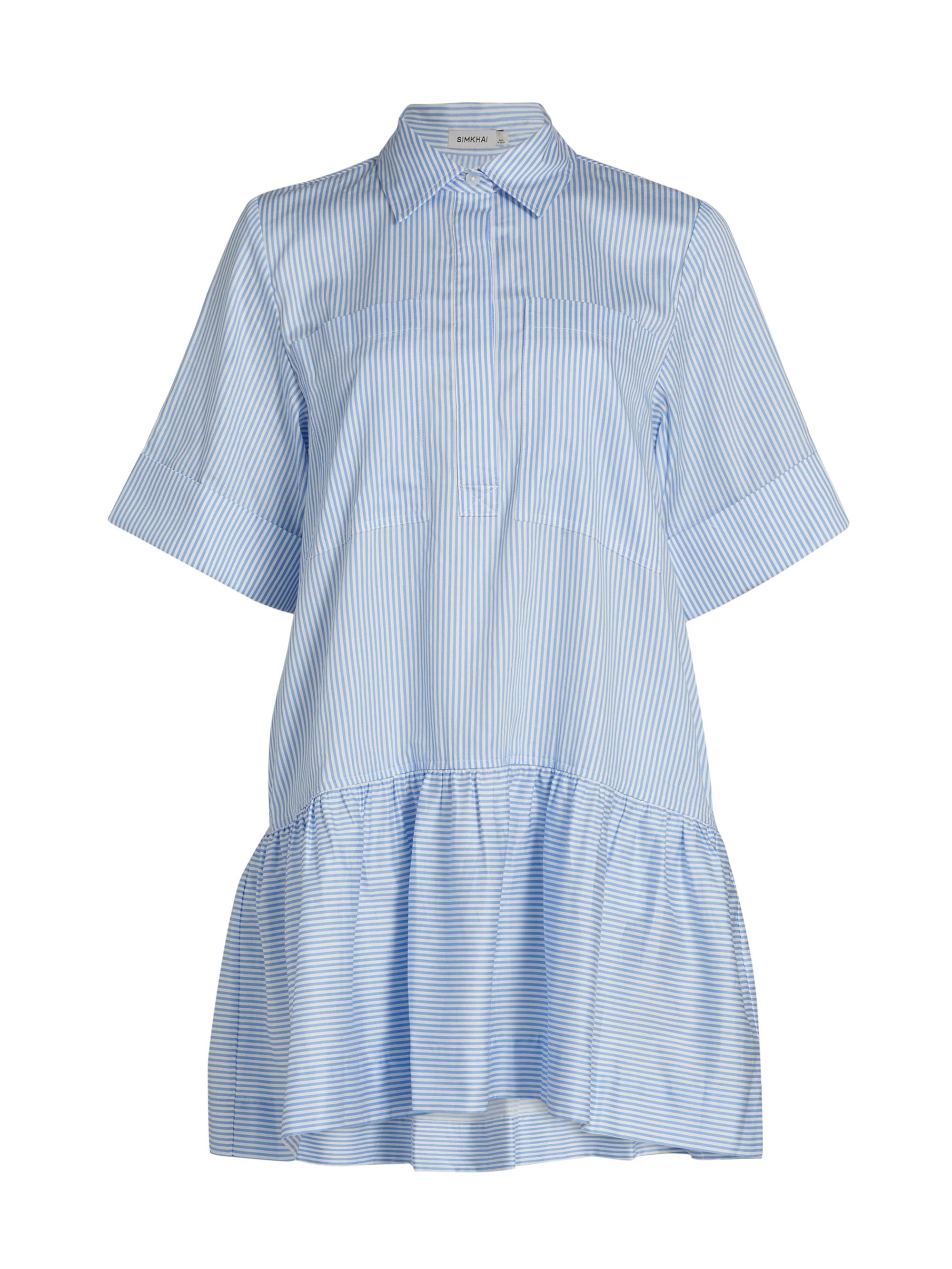 ワンピース Sacai Cotton Poplin x Nylon Twill Dress Poplin x Nylon Twill dress SACAI | Blondie Shop