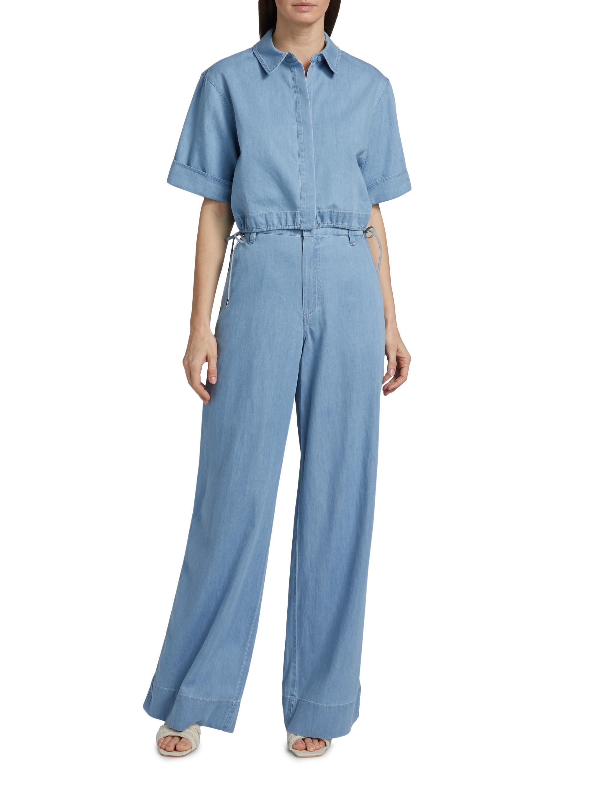 SIMKHAI Coralena Wide-Leg Pants | Saks Fifth Avenue