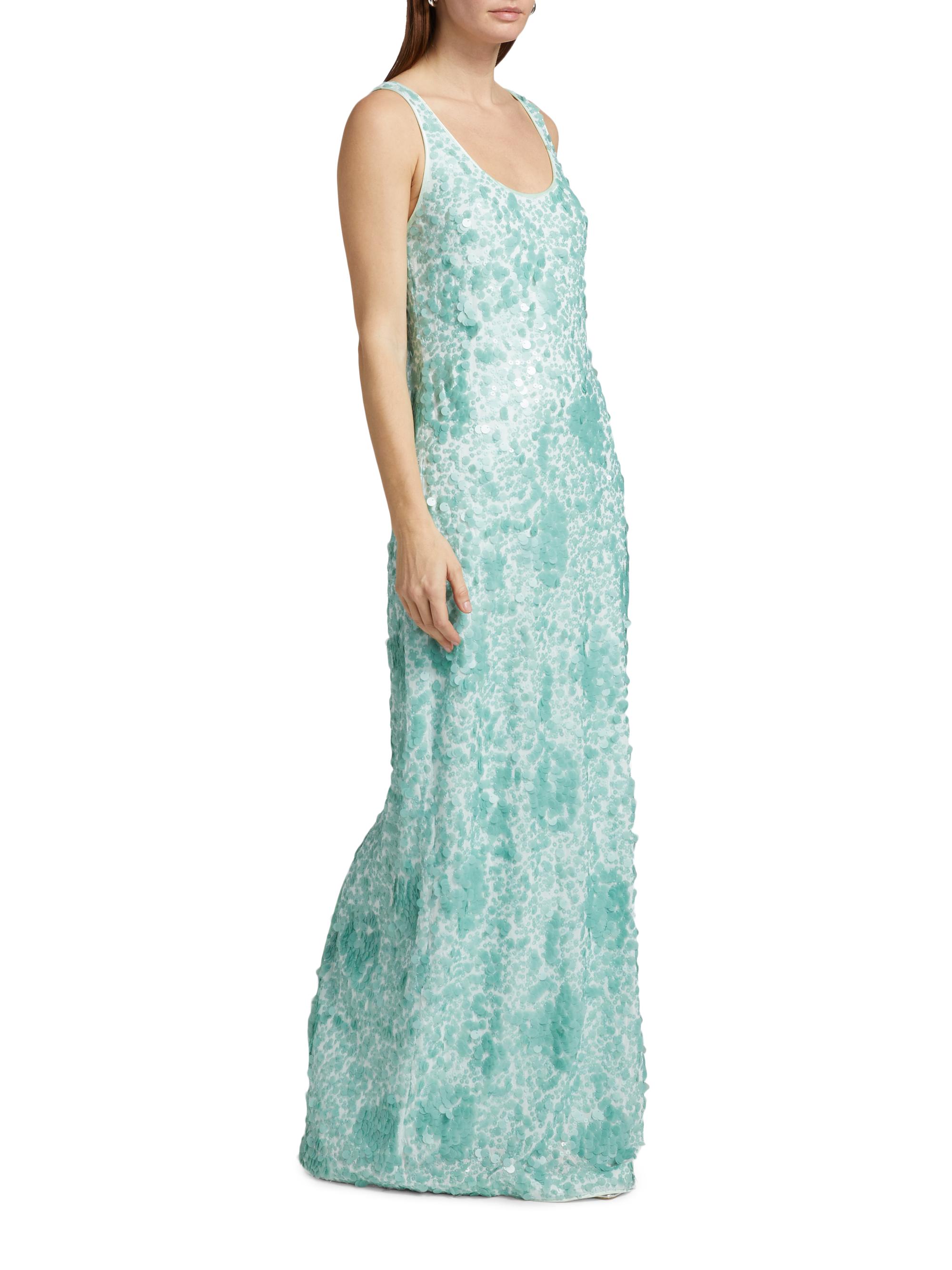Bex Paillette Tank Maxi Dress