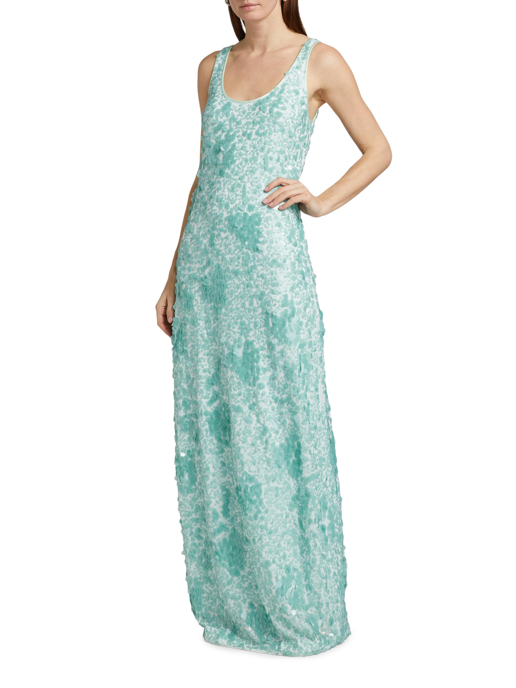 Bex Paillette Tank Maxi Dress