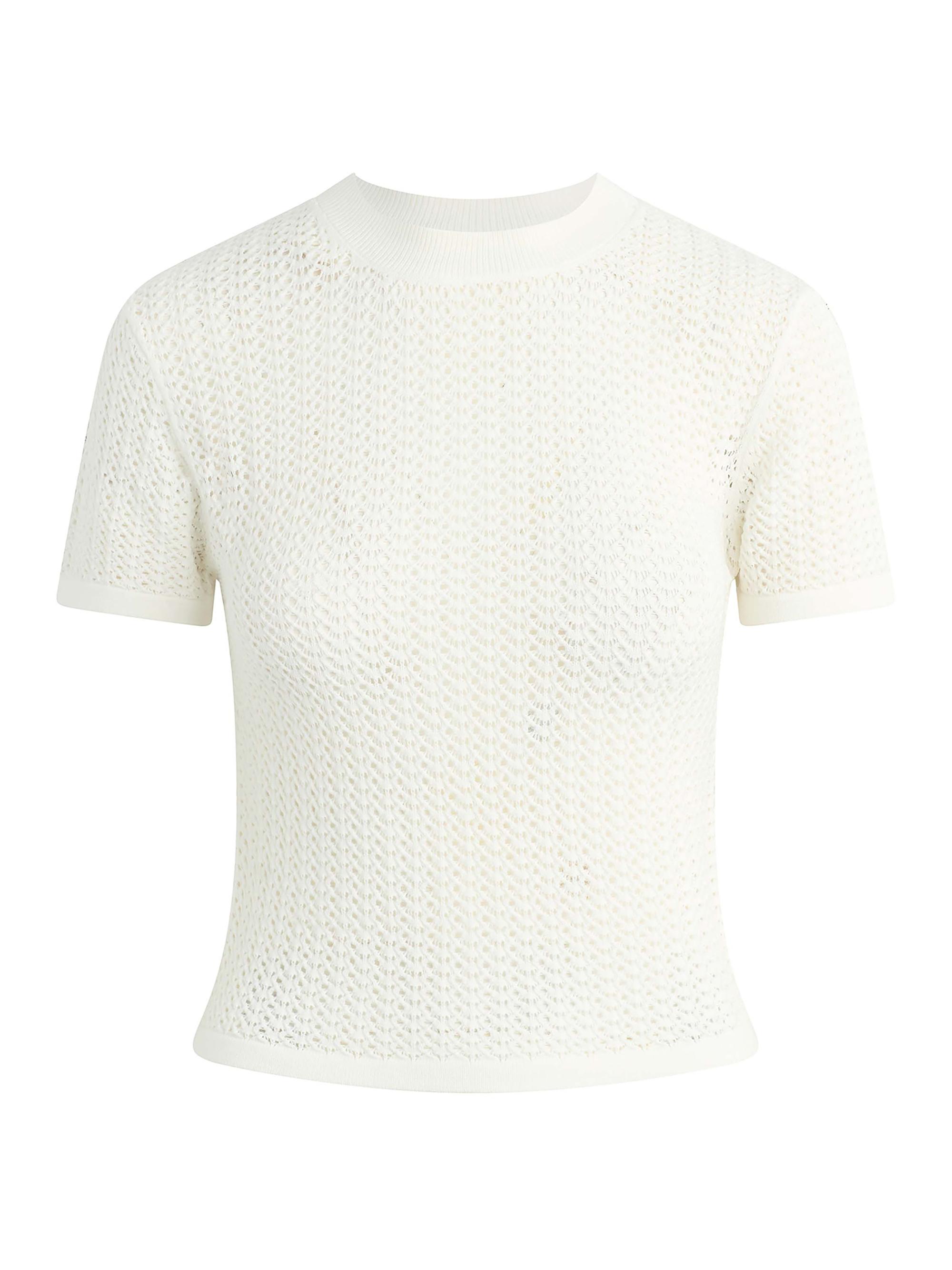 Joe's Jeans Women's The Crochet Baby T-Shirt - Ecru