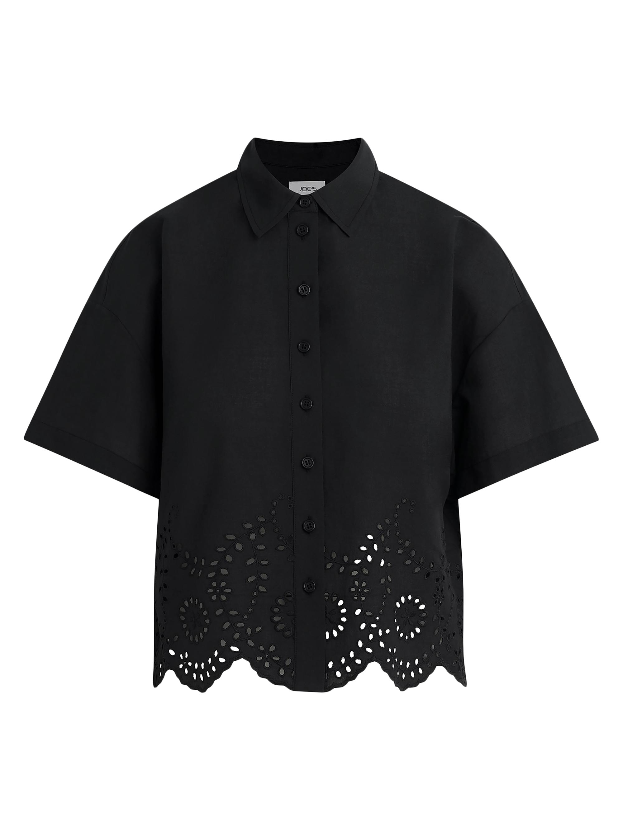 Joe's Jeans Women's The Eyelet Shirt - Black