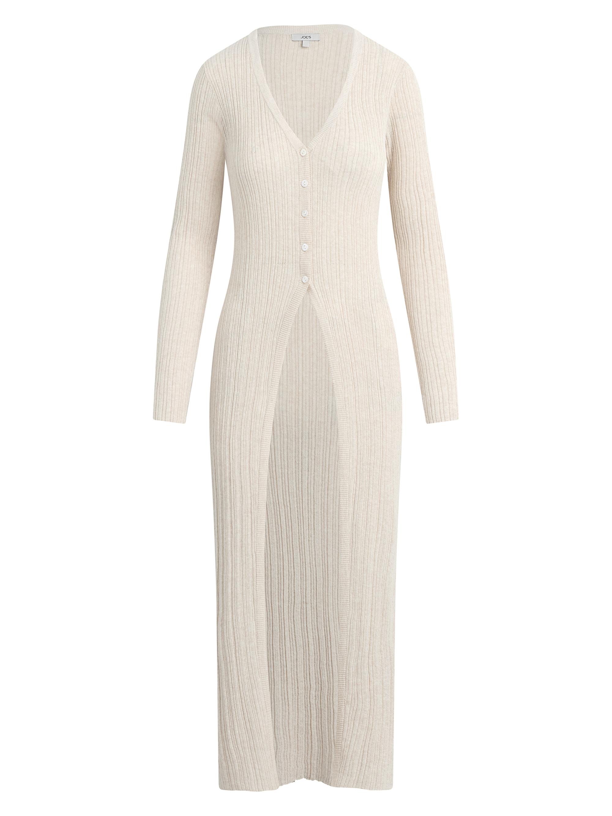 Joe's Jeans Women's The Ira Linen-Blend Knit Duster Cardigan - Sand