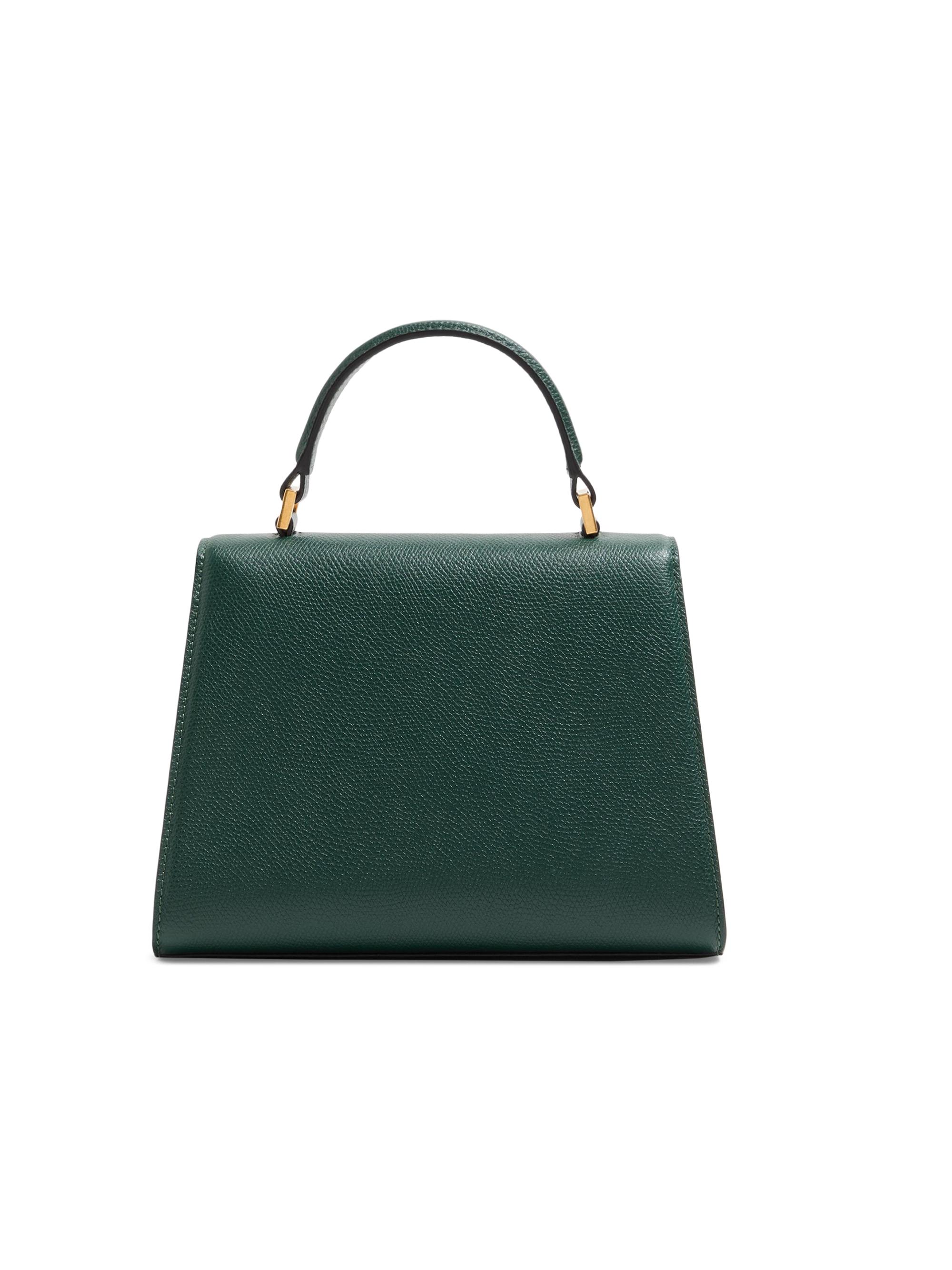 VALENTINO グリーン Valentino Garavani Small VSling Grainy Calfskin Handbag | Saks