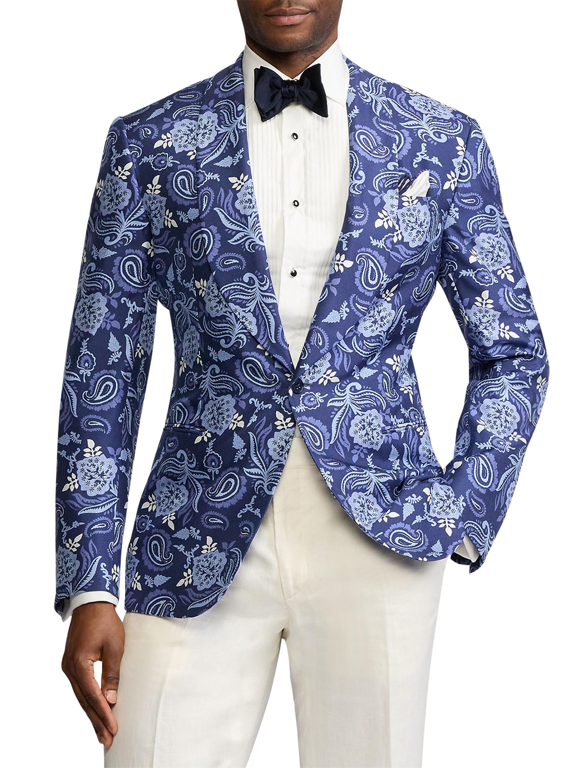 Ralph Lauren Purple Label Kent Paisley Silk Dinner Jacket | Saks