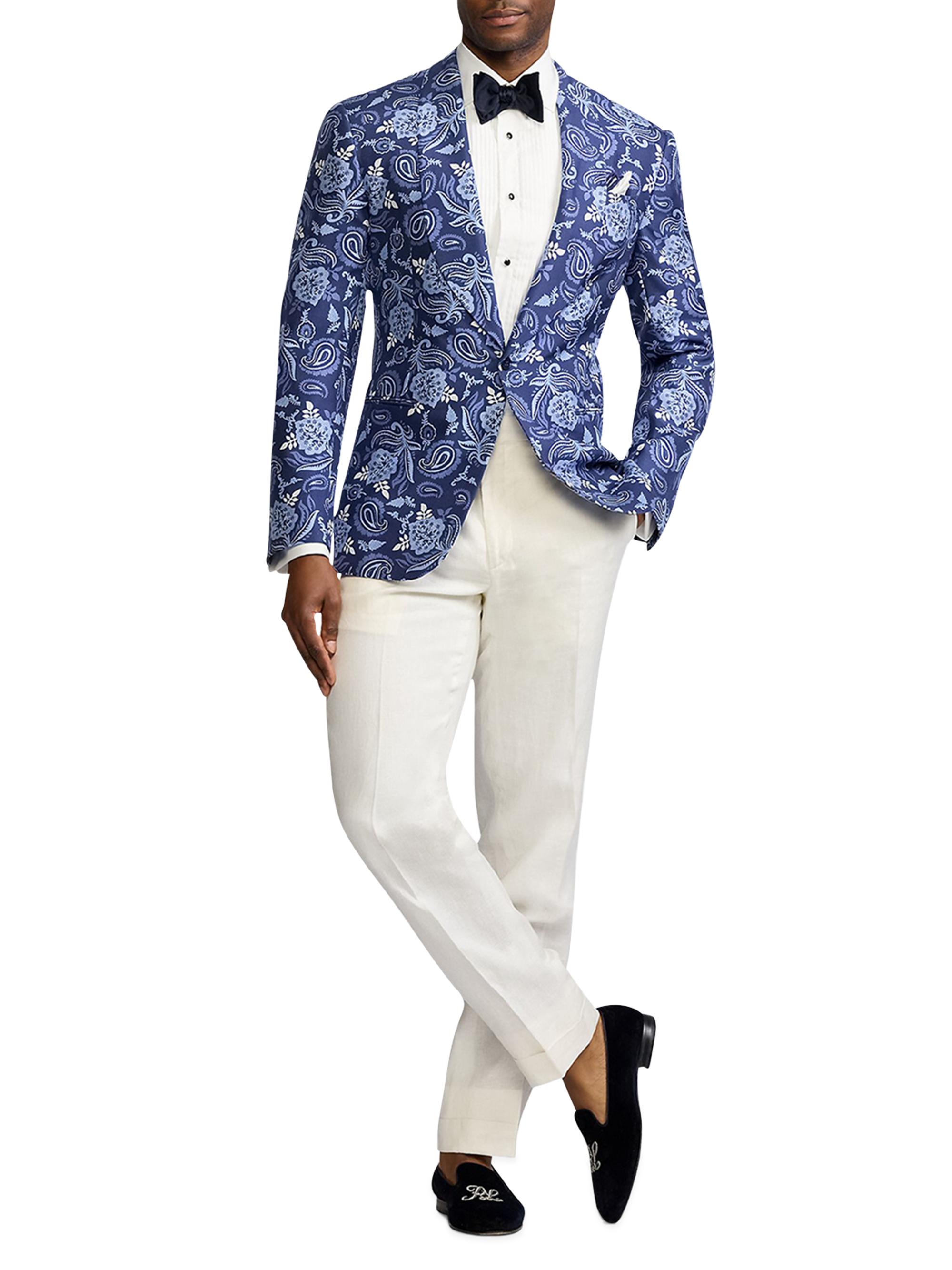 Ralph Lauren Purple Label Kent Paisley Silk Dinner Jacket | Saks