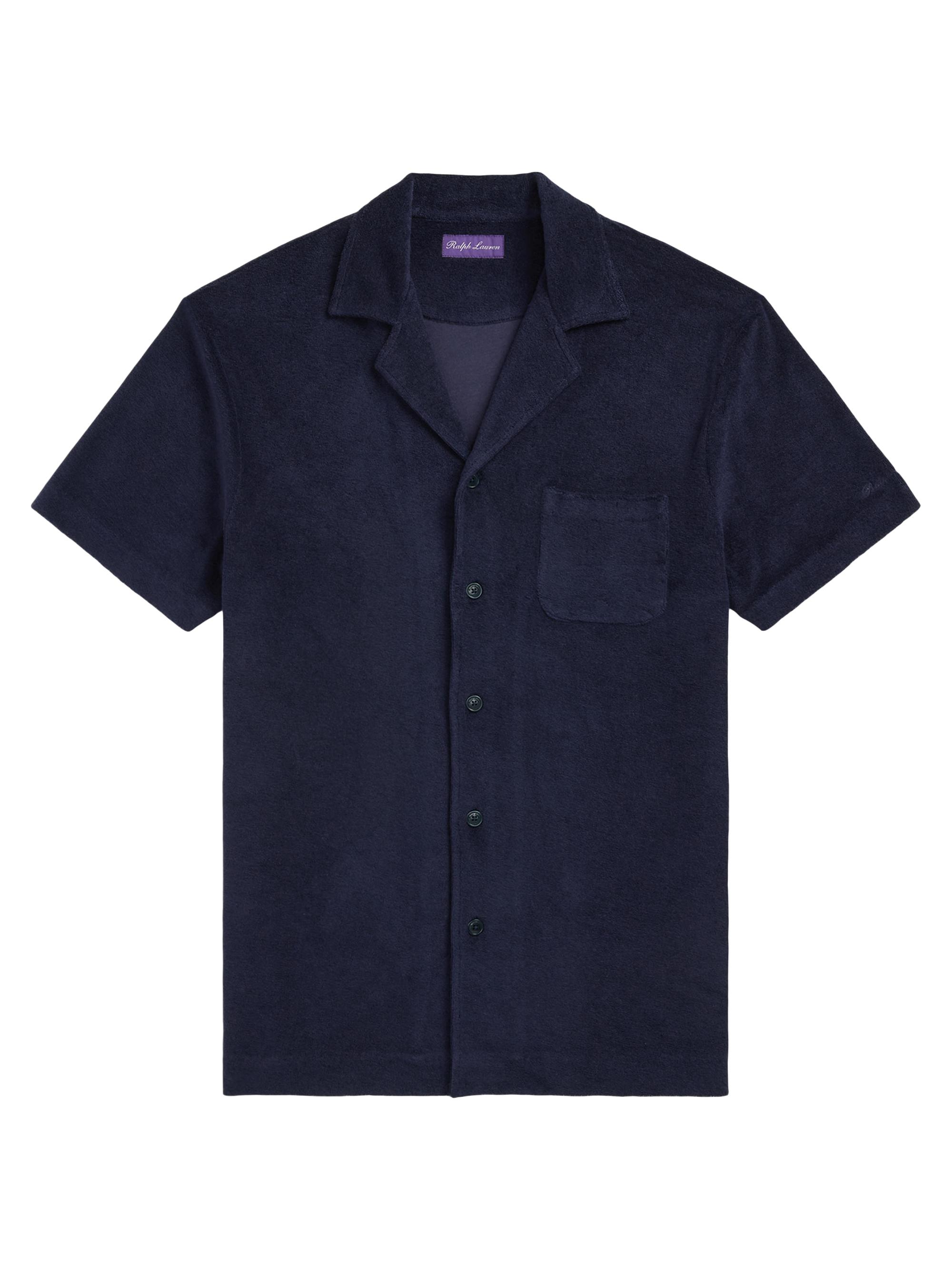 Ralph Lauren Purple Label Riviera Terry Camp Shirt | Saks Fifth Avenue