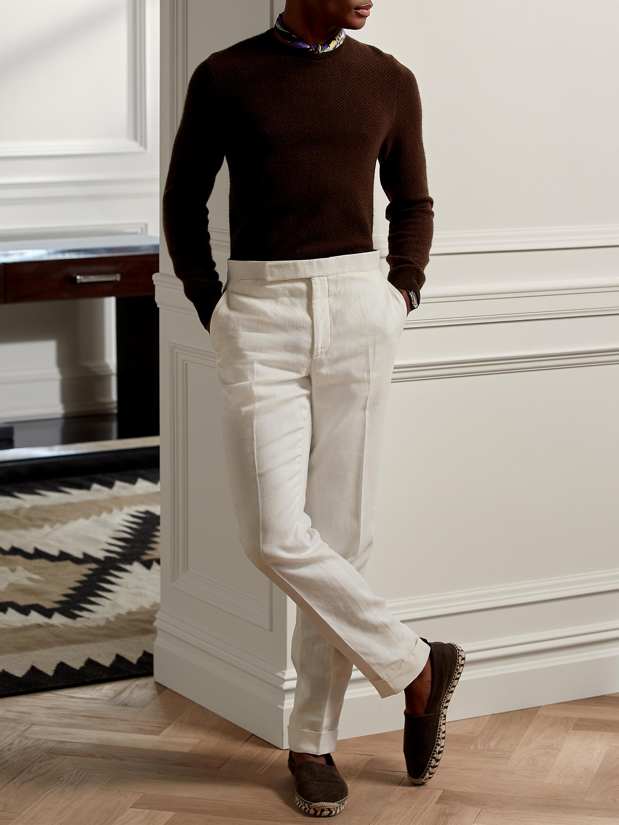 Ralph Lauren Purple Label Gregory Hand-Tailored Linen Suit