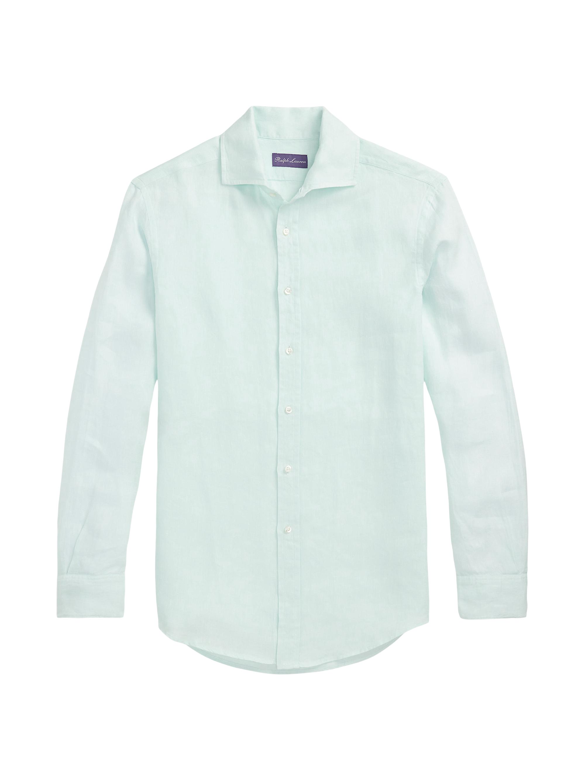 Ralph Lauren Purple Label Classic Linen Sport Shirt | Saks Fifth