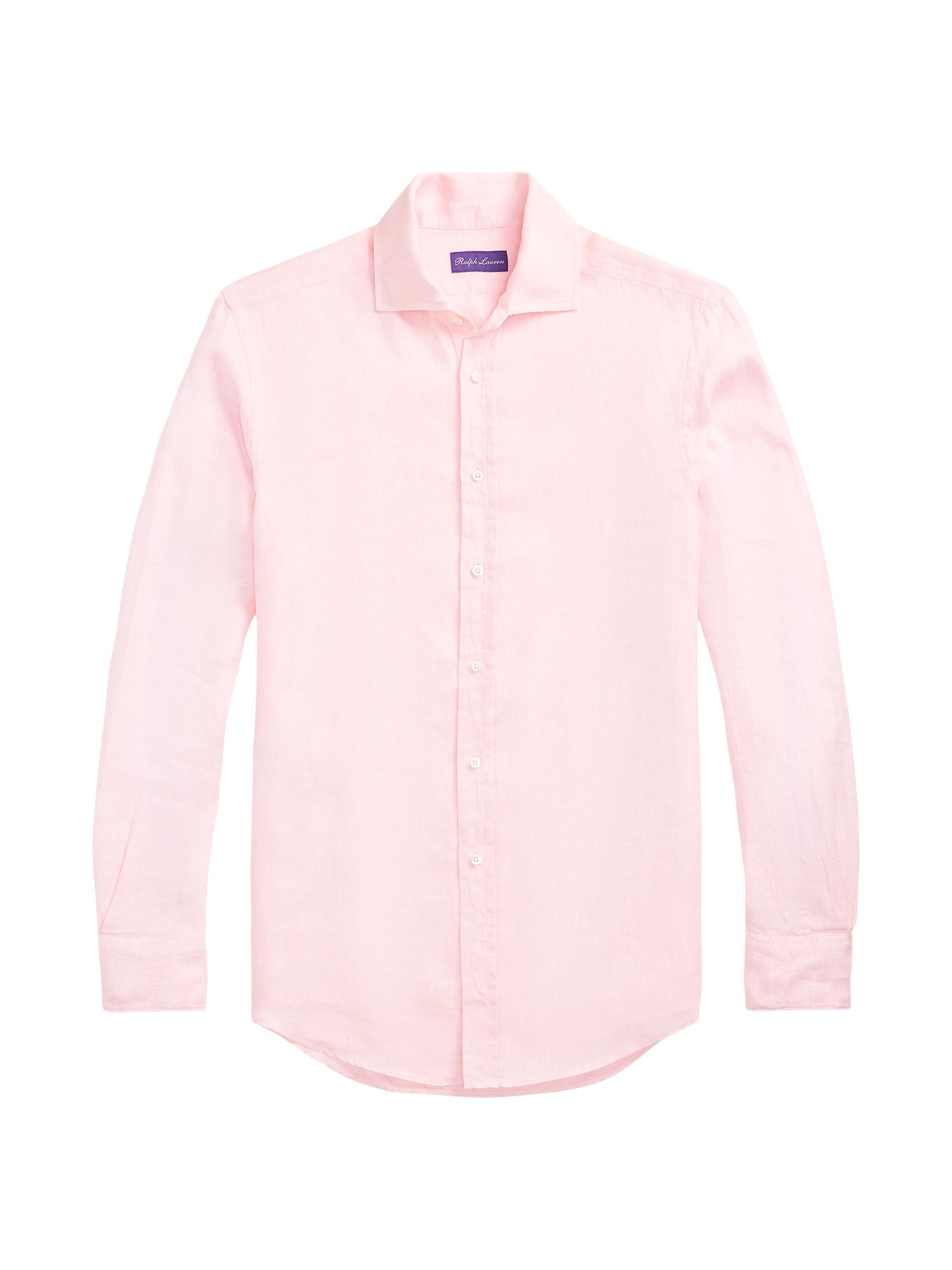 Ralph Lauren Purple Label Silk-Linen Canvas Shirt | Saks Fifth Avenue