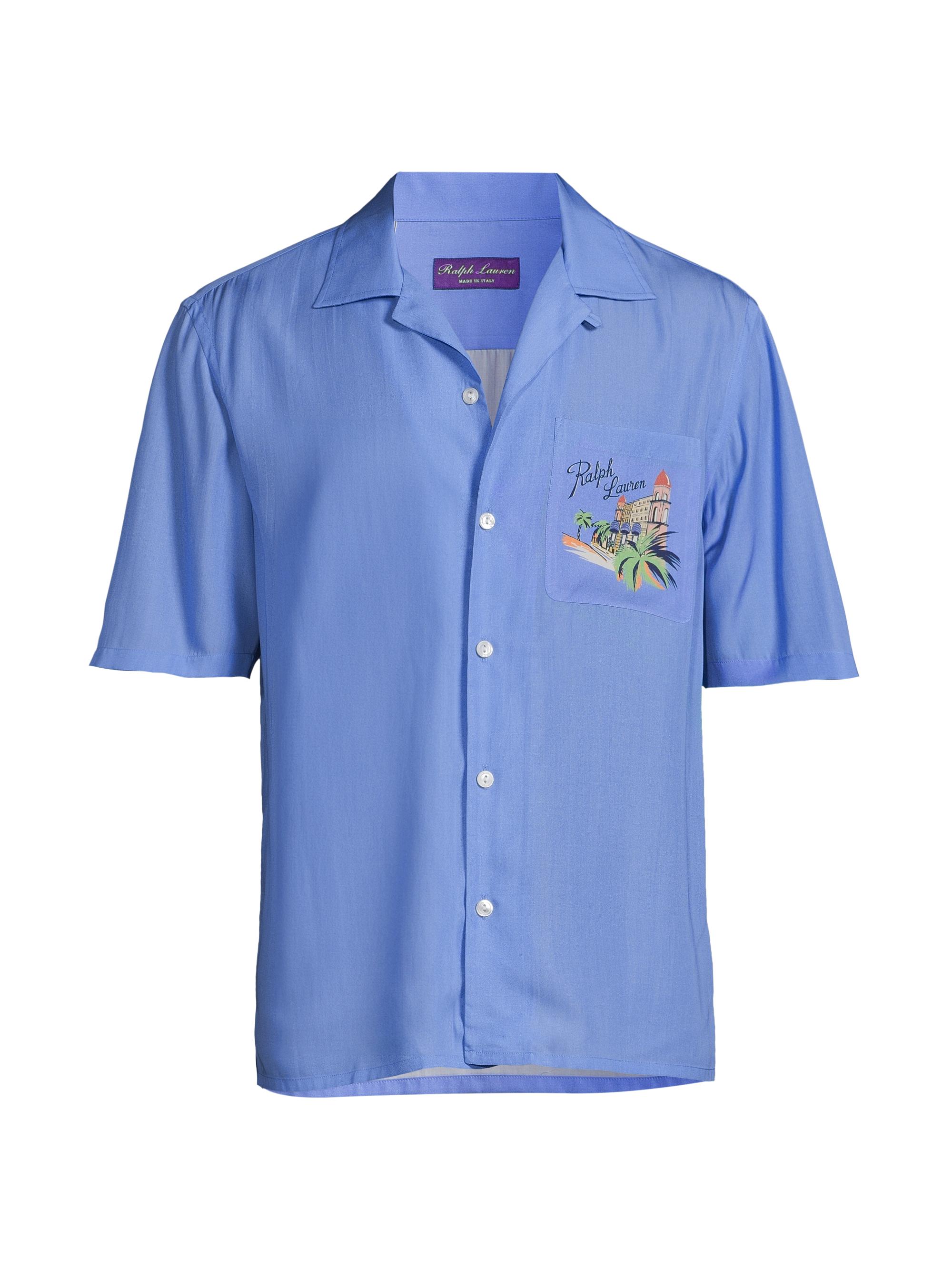 Ralph Lauren purple label アーチャー キャンプシャツ Ralph Lauren Purple Label - Archer Camp Short-Sleeve Shirt