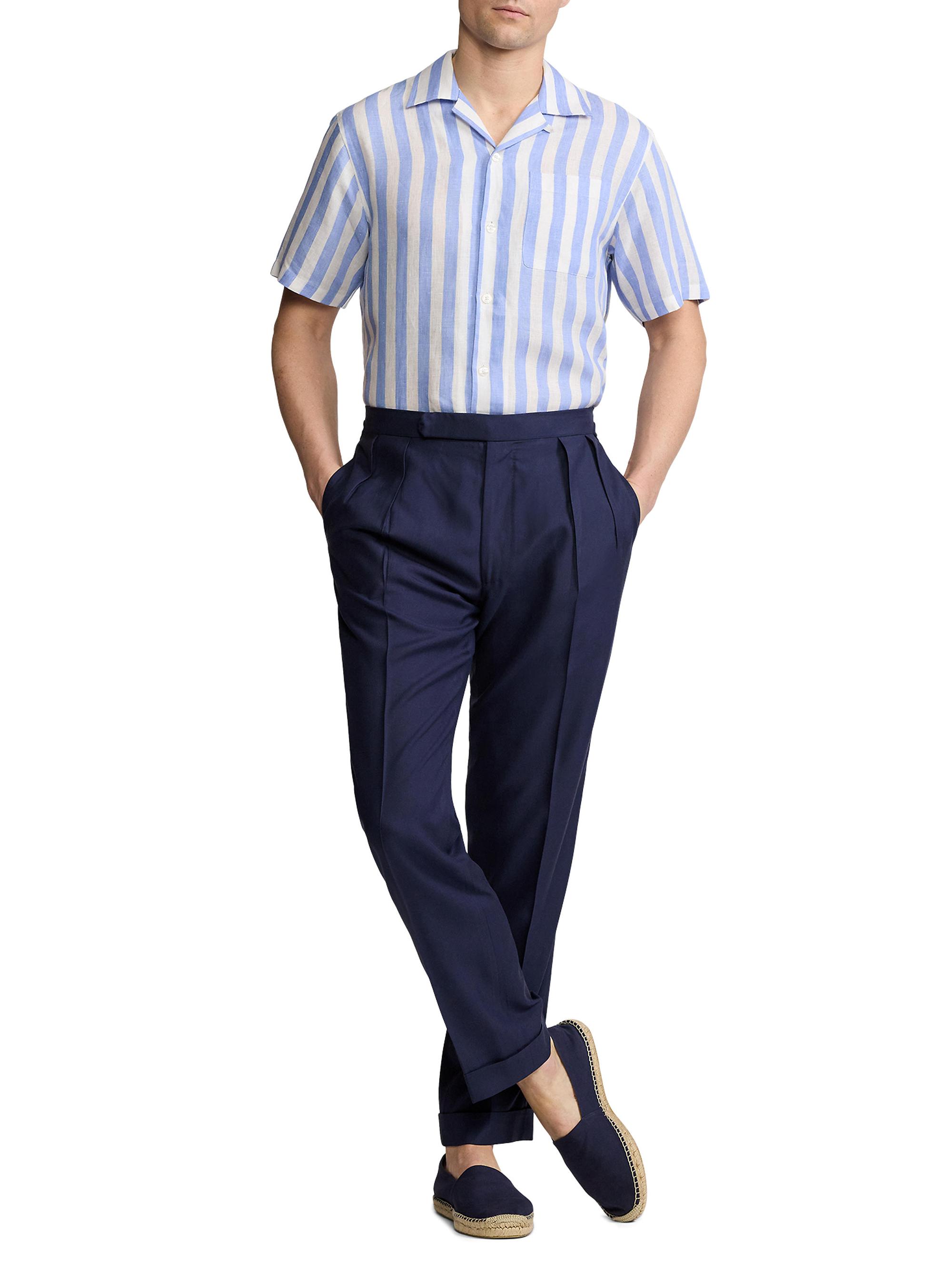 Ralph Lauren purple label アーチャー キャンプシャツ Ralph Lauren Purple Label - Archer Camp Short-Sleeve Shirt