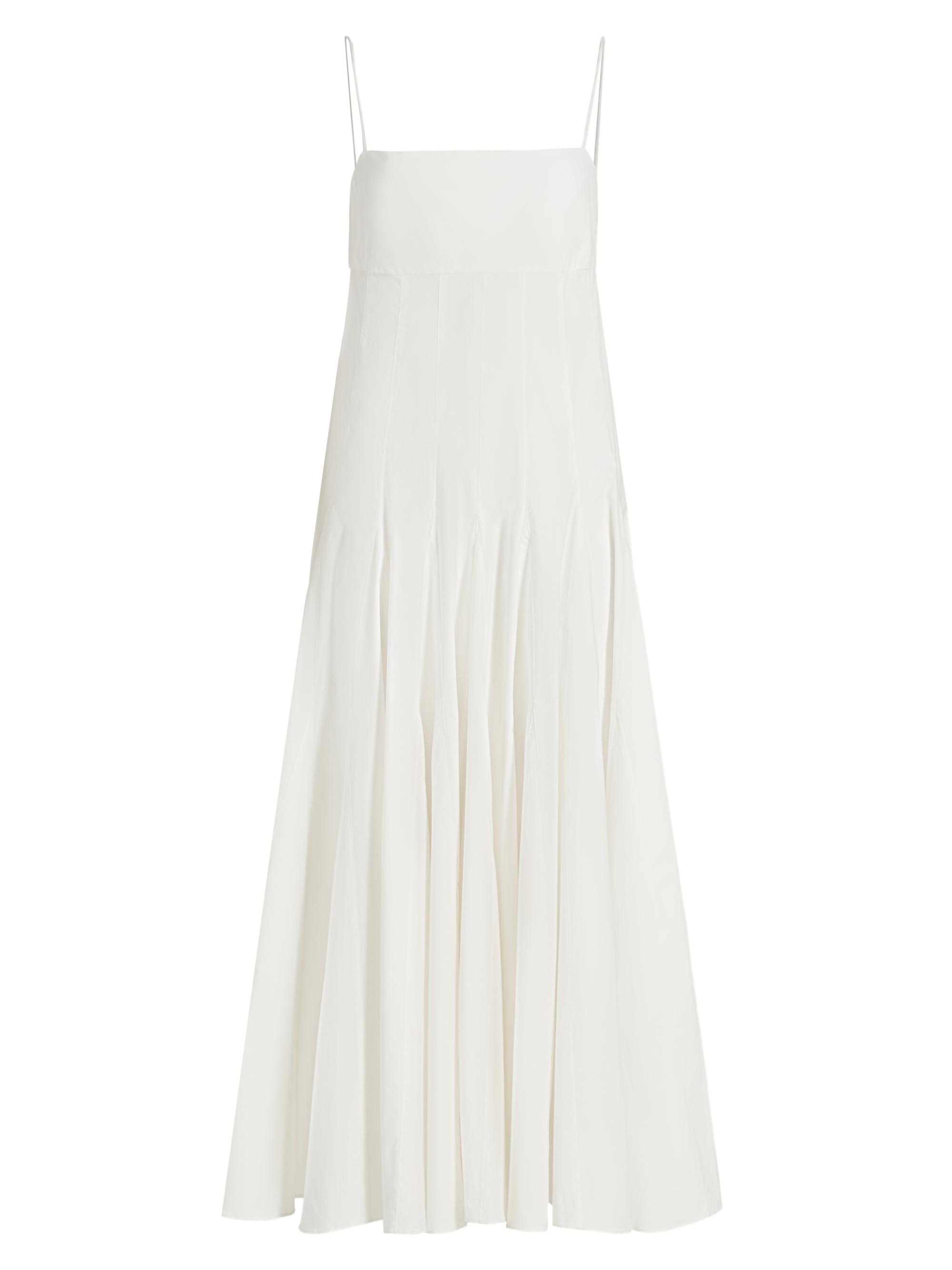 Heirlome Women's Cecilia Poplin Midi-Dress - White