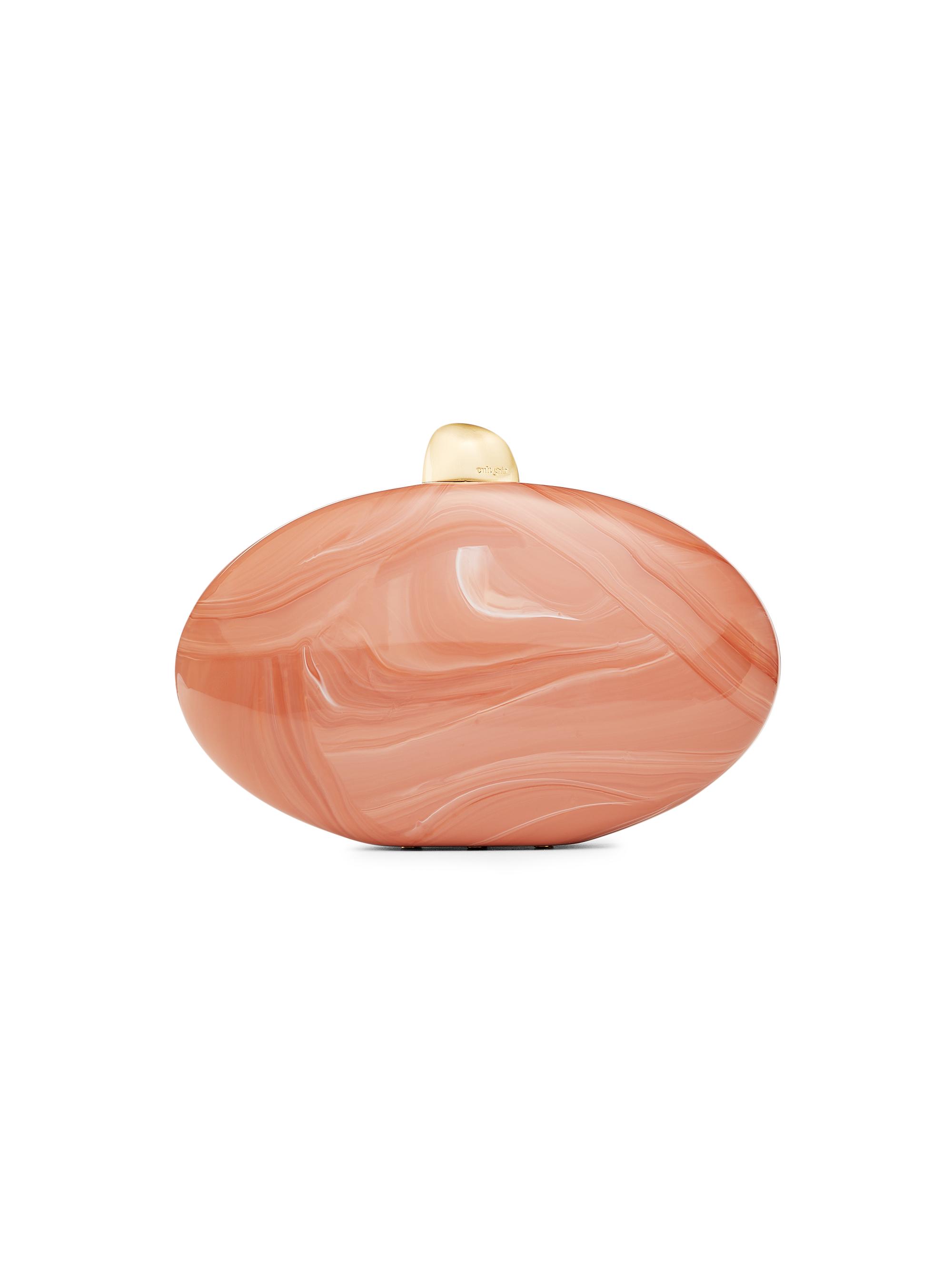 Cult Gaia Eviana Marble Acrylic Clutch | Saks Fifth Avenue