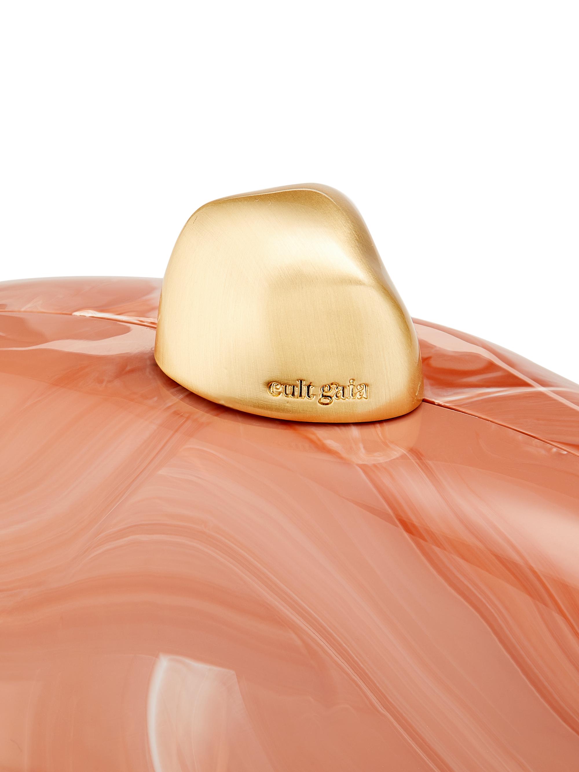 Cult Gaia Eviana Marble Acrylic Clutch | Saks Fifth Avenue