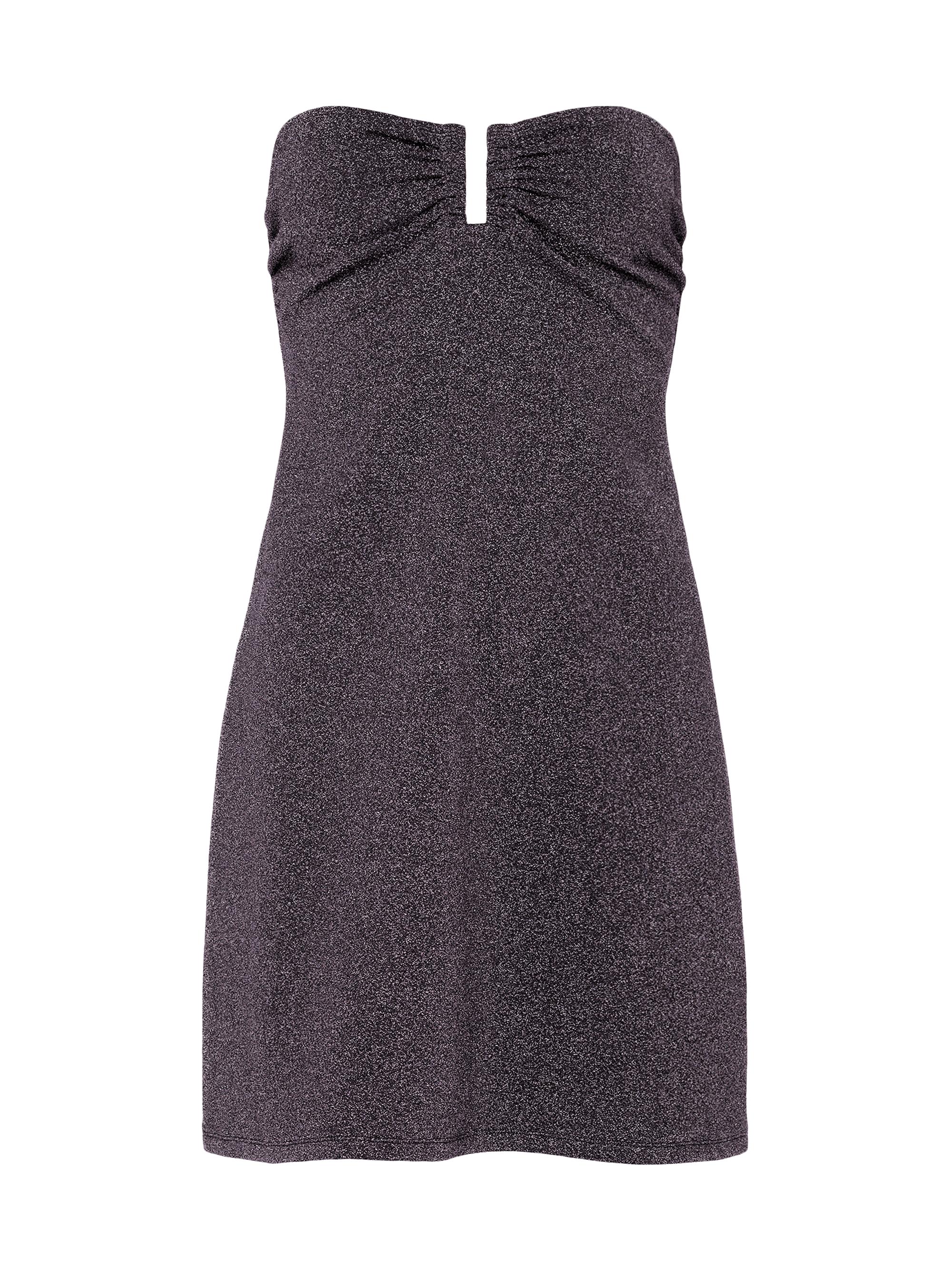 ERES Women's Bronzage Shimmer Strapless Minidress - Noir Lurex