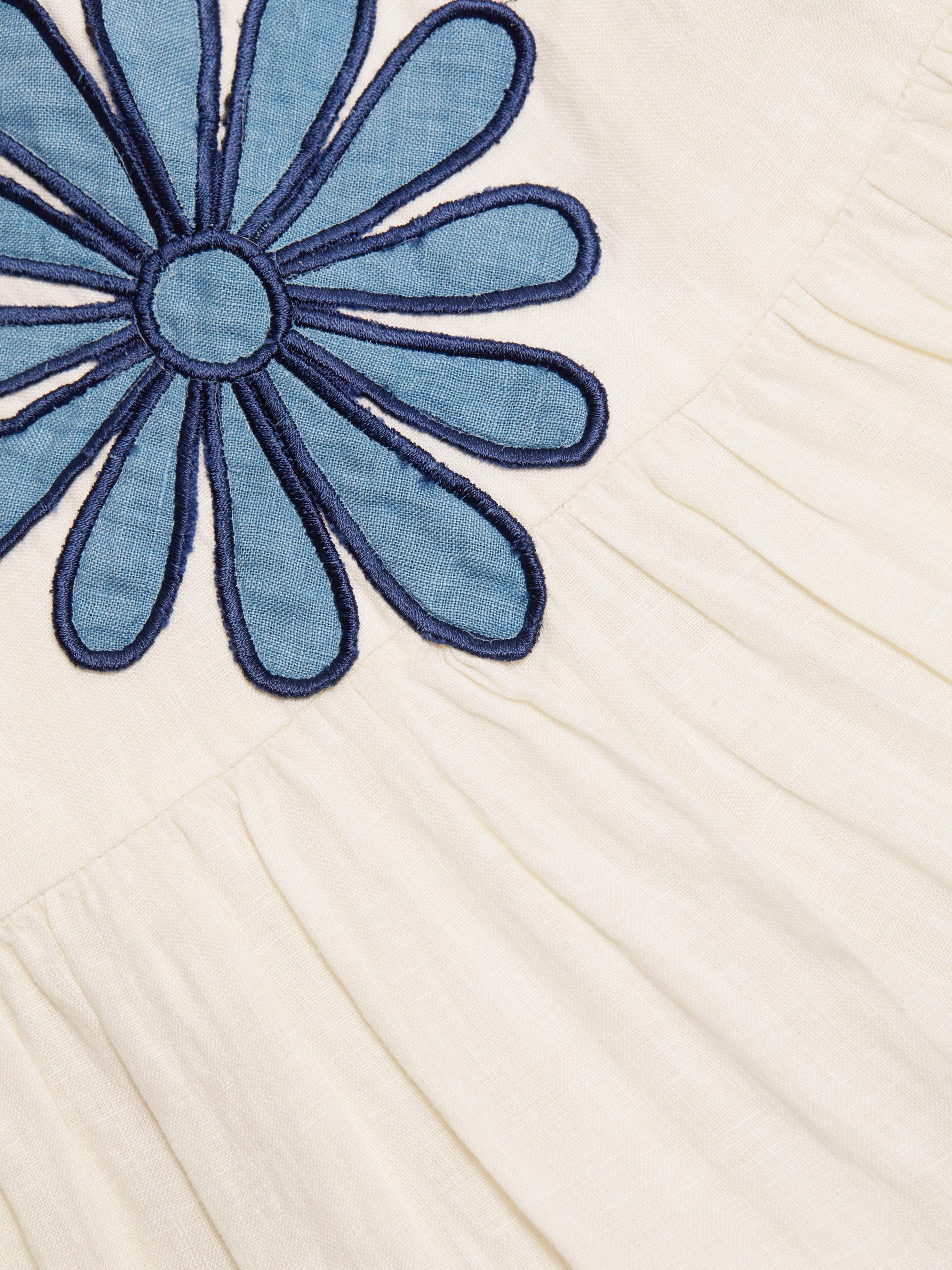 Carolina K Carmen Linen Daisy Maxi Dress | Saks Fifth Avenue