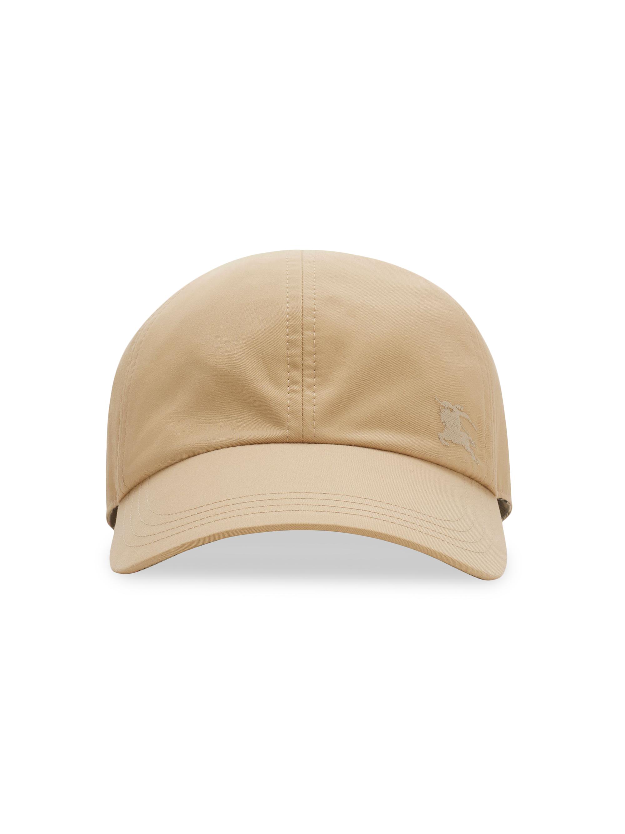 Burberry Men's Gabardine Baseball Cap - Flax Sand