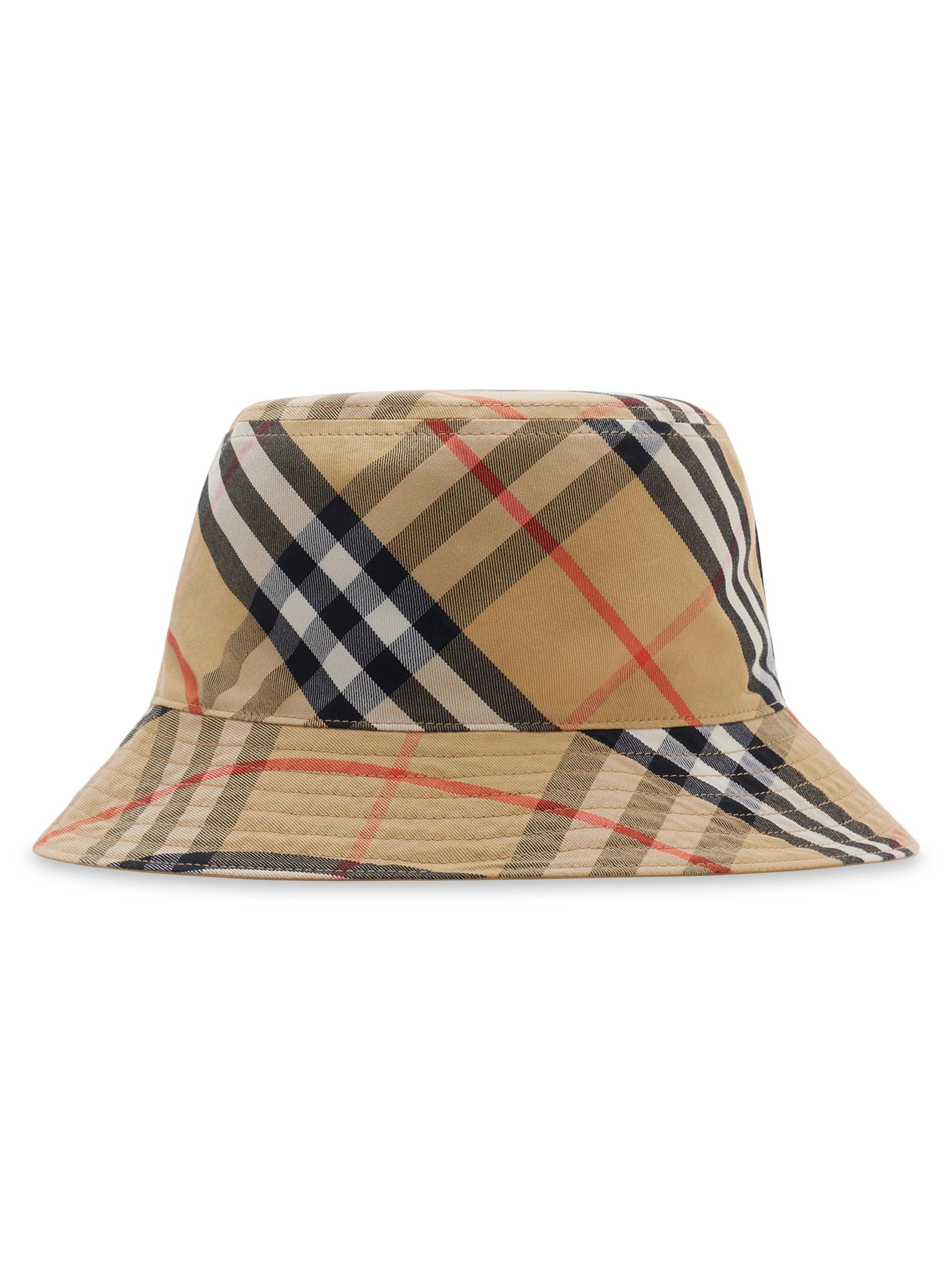 Burberry Reversible Gabardine Bucket Hat | Saks Fifth Avenue