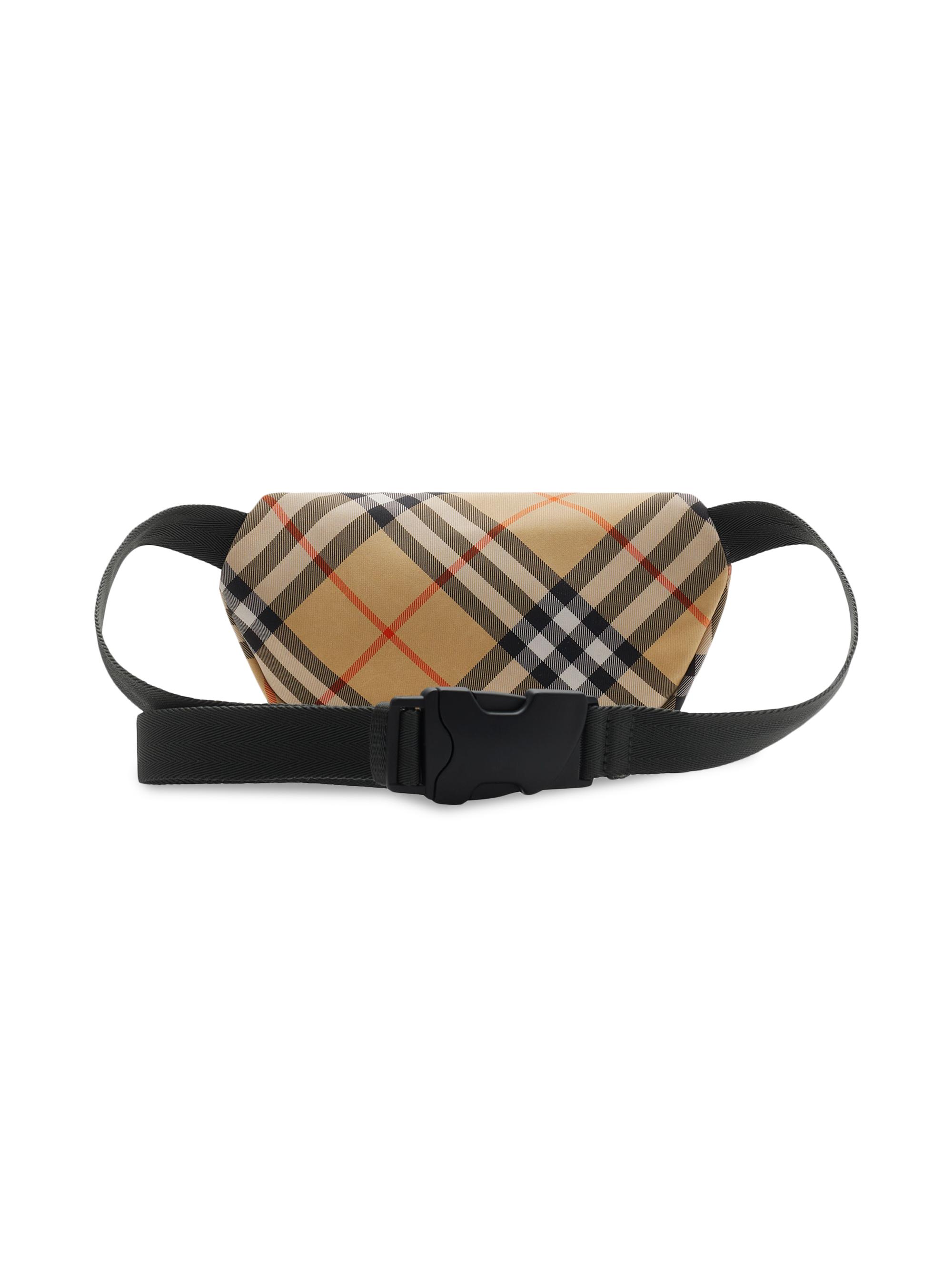 Burberry Small Check Belt Bag Saks Fifth Avenue