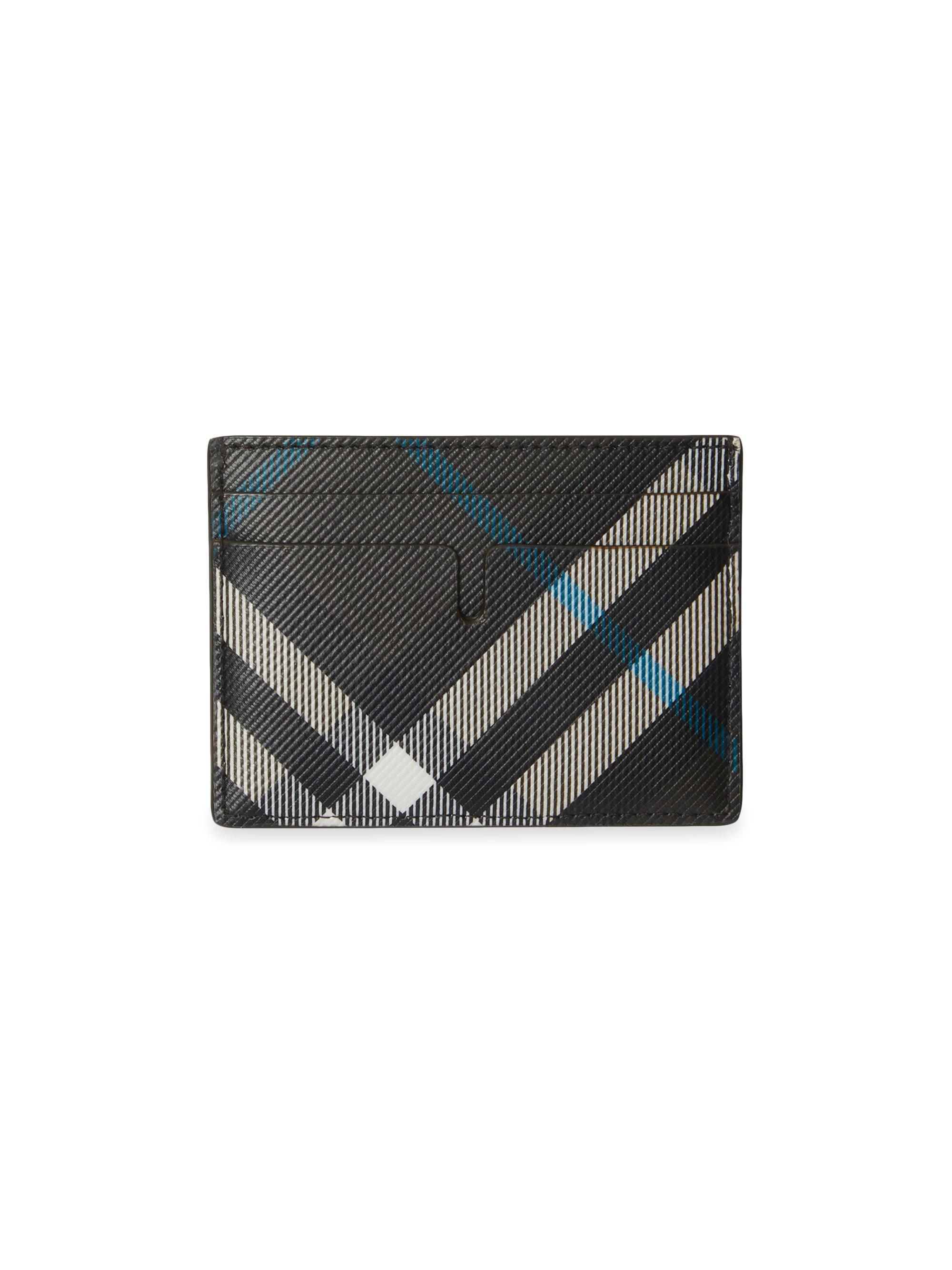 Burberry Men's Check Card Case - Snug Check