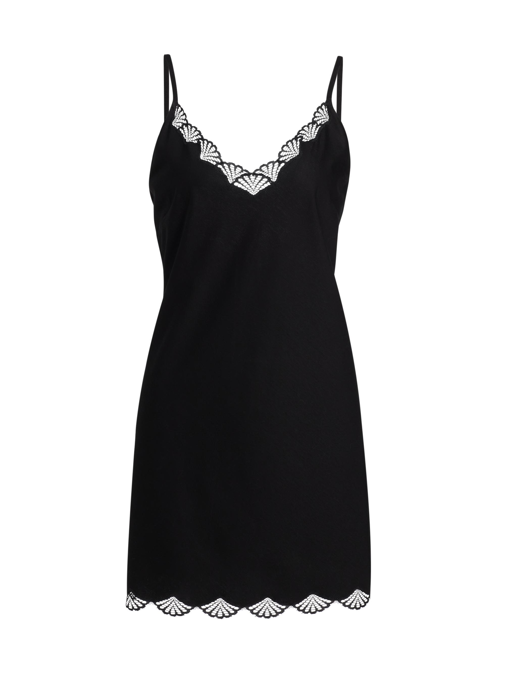 Natori Women's Bliss Serenity Lace Nightgown - Black