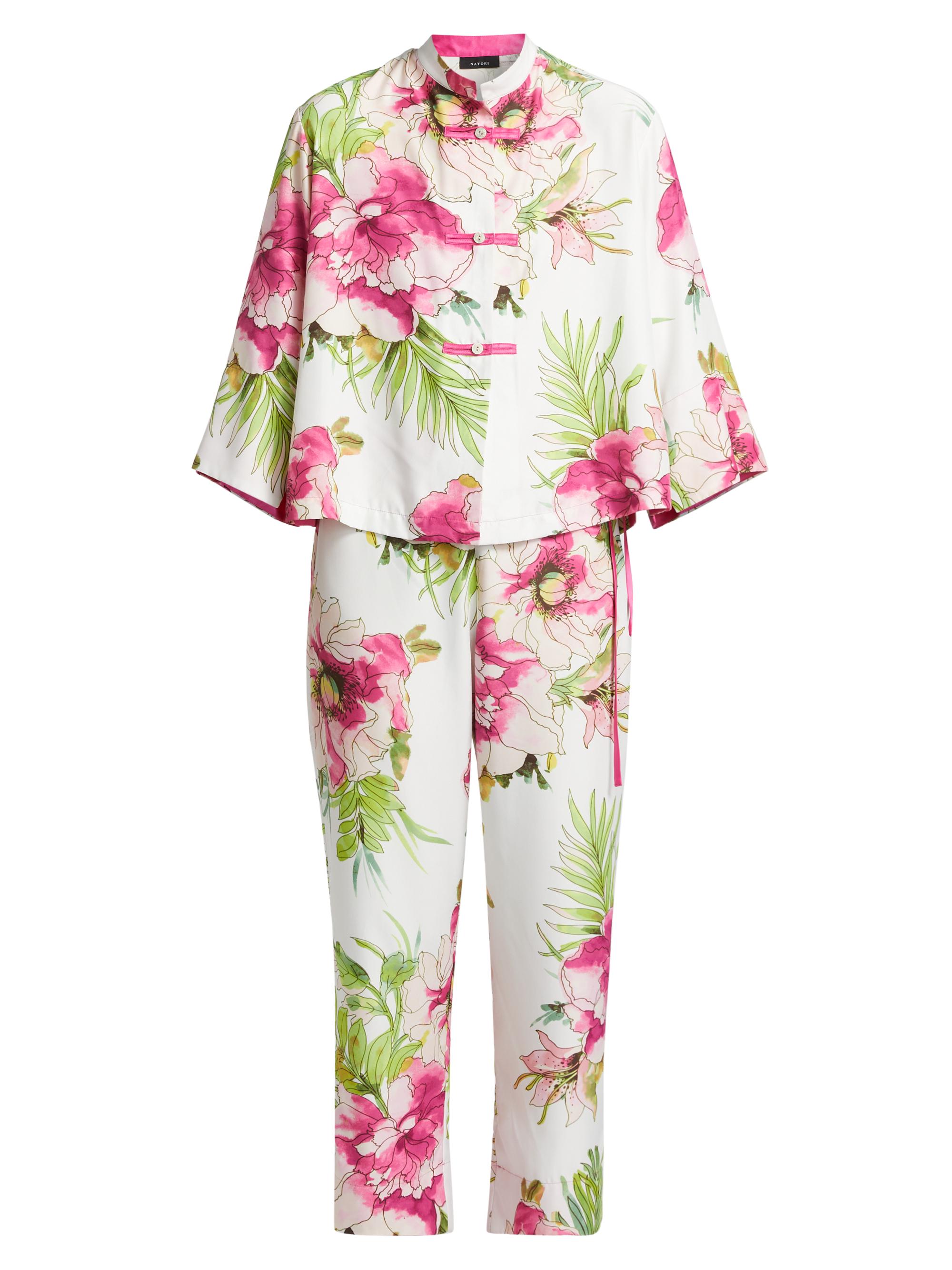 Natori Women's Sonomi Floral Pajamas - White Multi
