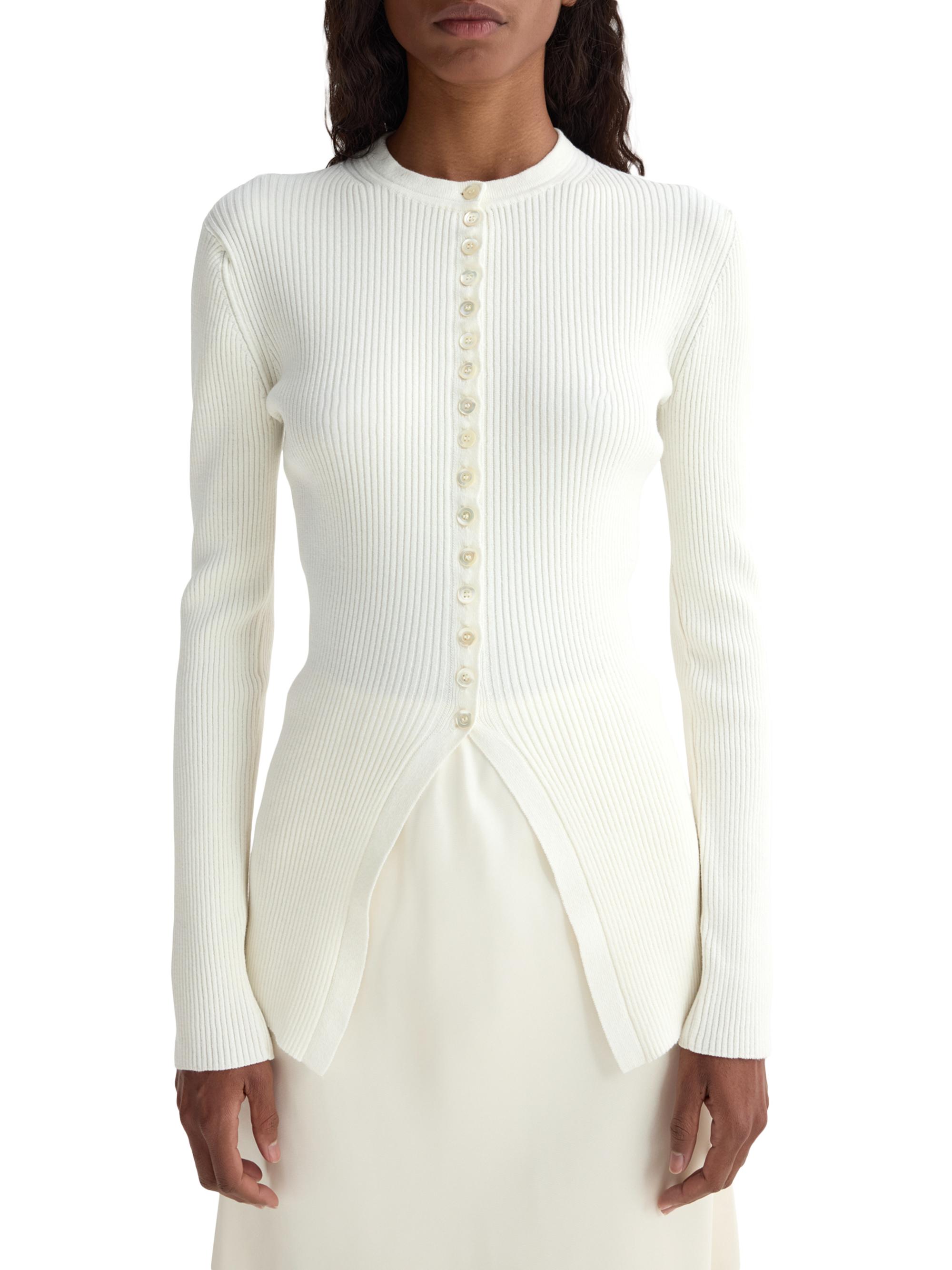 【EXCLUSIVE】ALLEGE Rib Cardigan SAX EXCLUSIVE】ALLEGE Rib Cardigan SAX EXCLUSIVE】ALLEGE Rib Cardigan