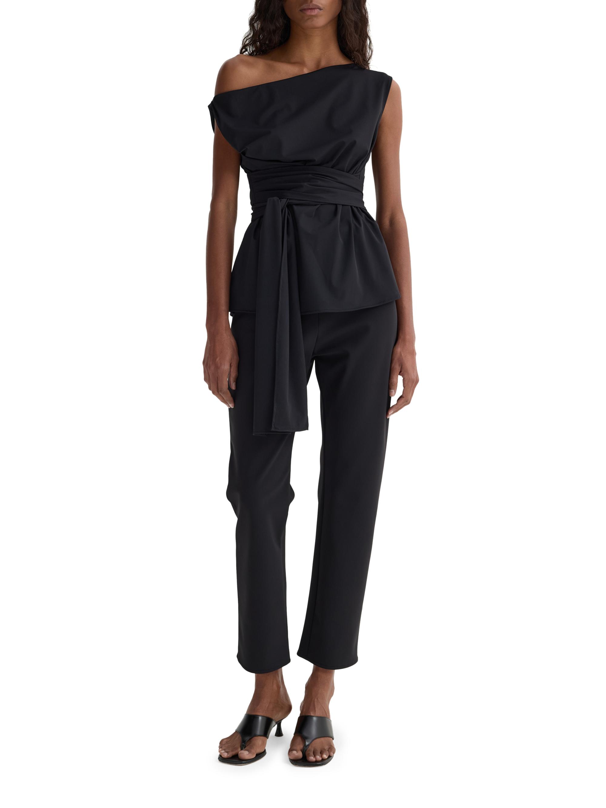 Róhe Off-Shoulder Wrap Top | Saks Fifth Avenue