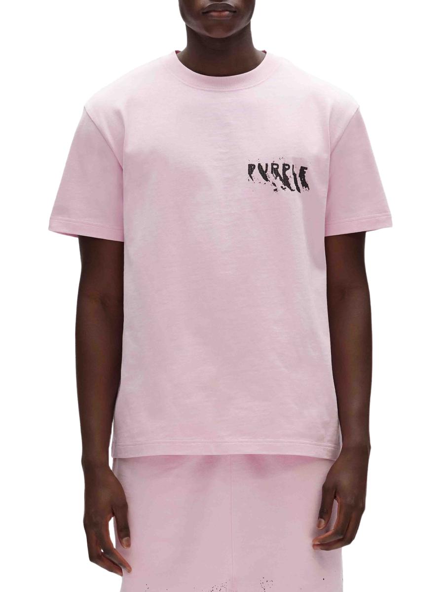 Purple Brand Logo Heavyweight Cotton Jersey T-Shirt | Saks