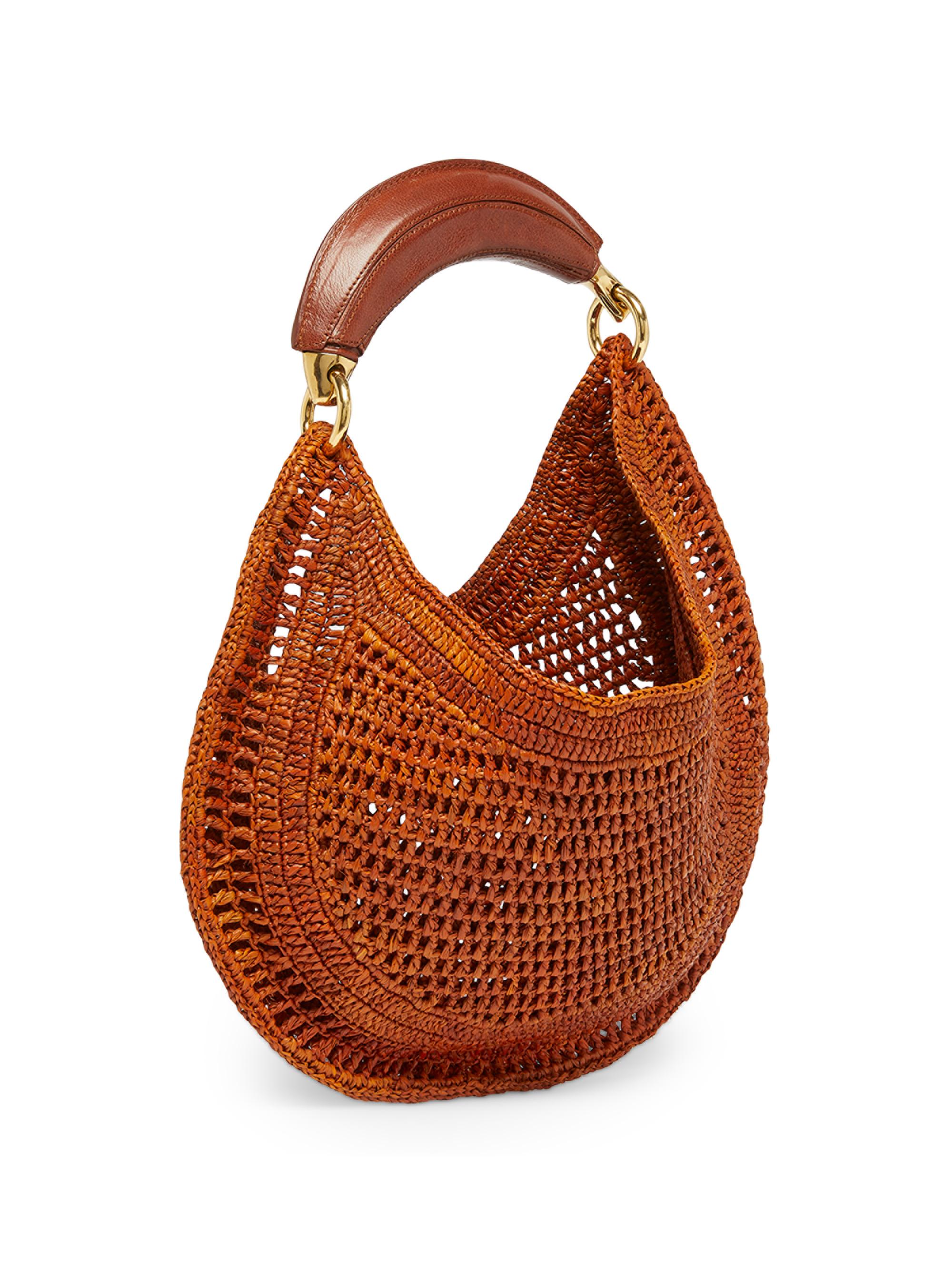 Chloé Summer Banana Logo-Crocheted Hobo Bag | Saks Fifth Avenue