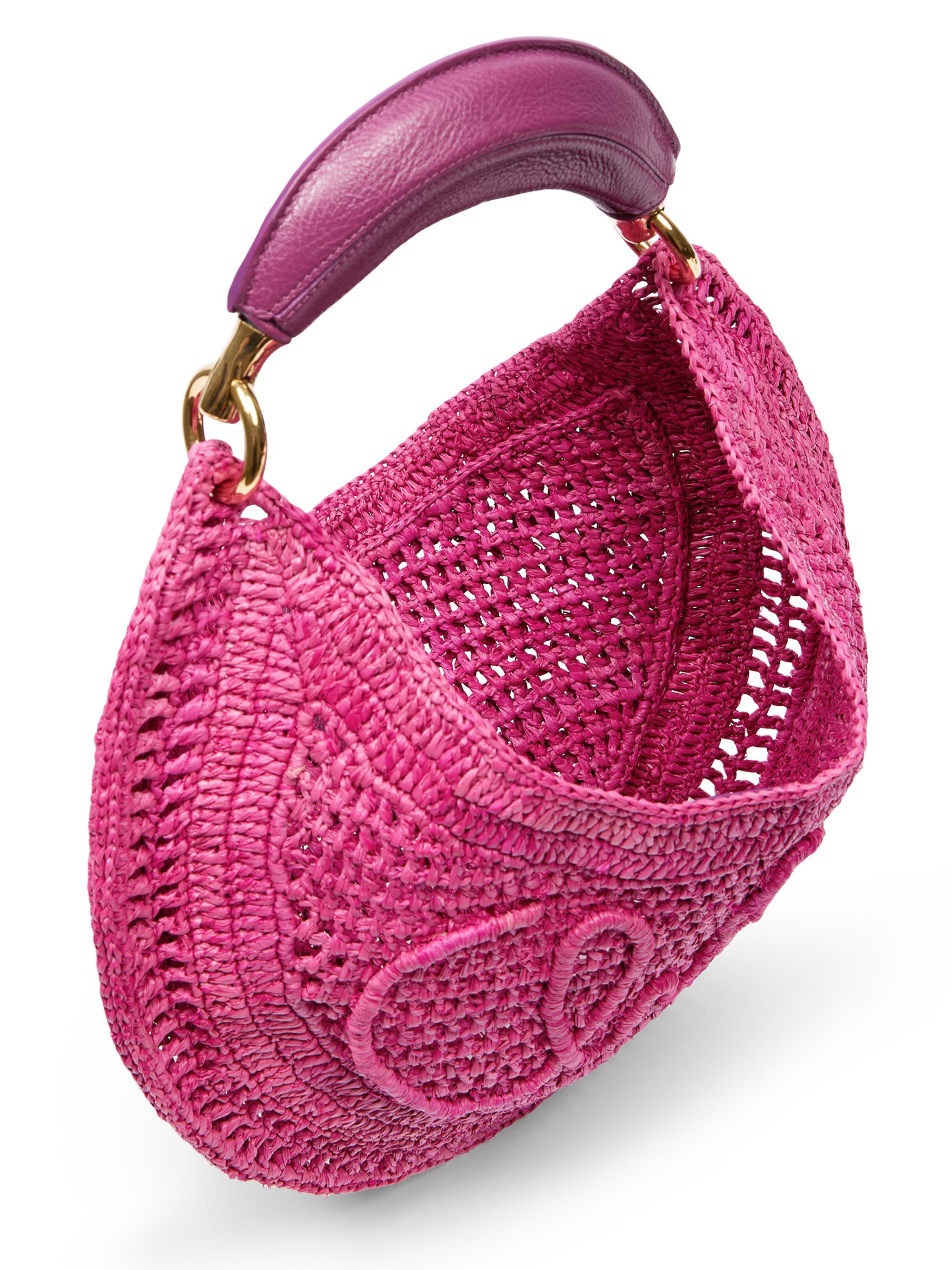Chloé Summer Banana Logo-Crocheted Hobo Bag | Saks Fifth Avenue