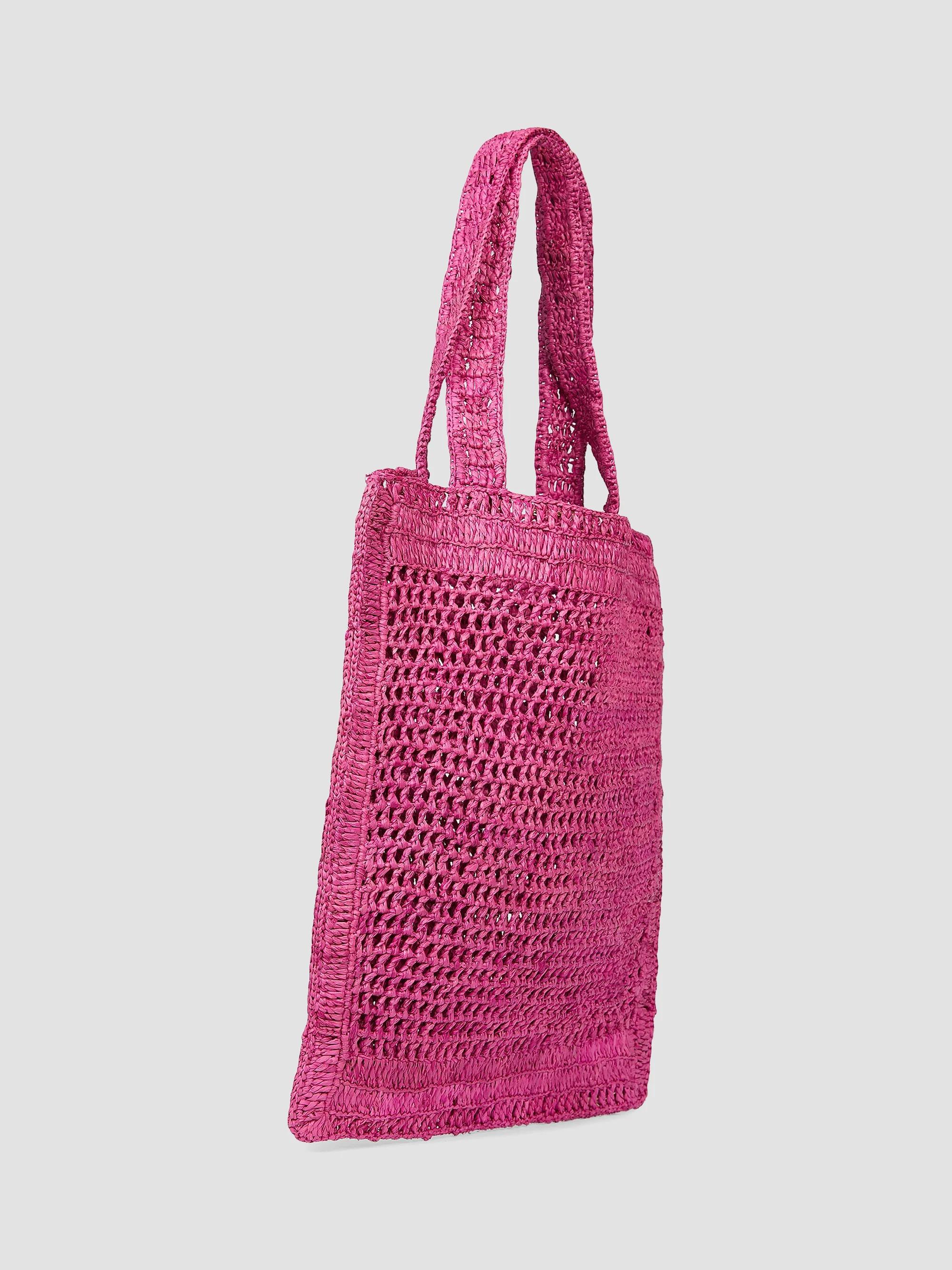 Chloé Summer Banana Logo Crocheted Tote Bag | Saks Fifth Avenue